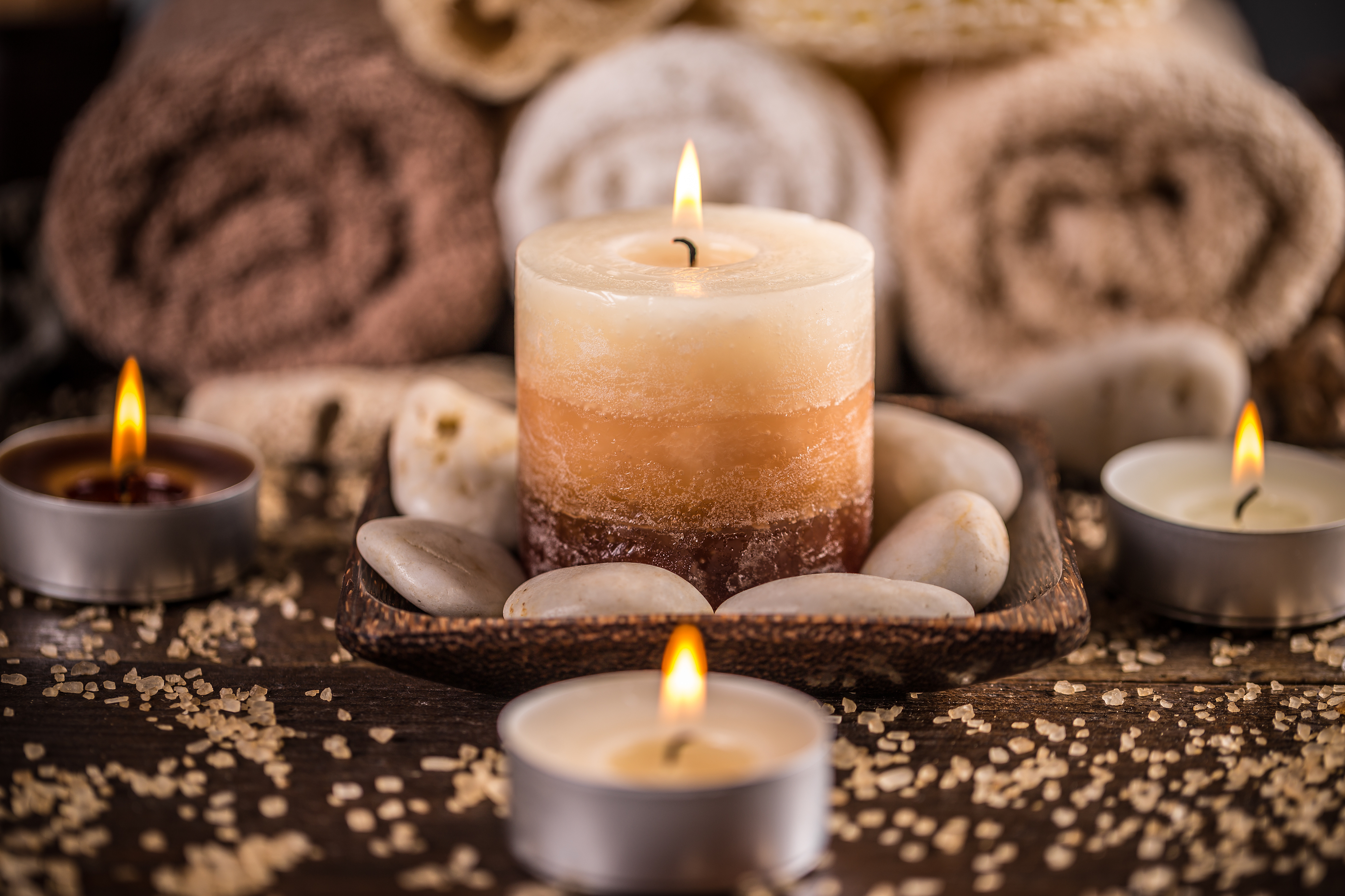 Free download wallpaper Candle, Zen, Spa, Man Made on your PC desktop