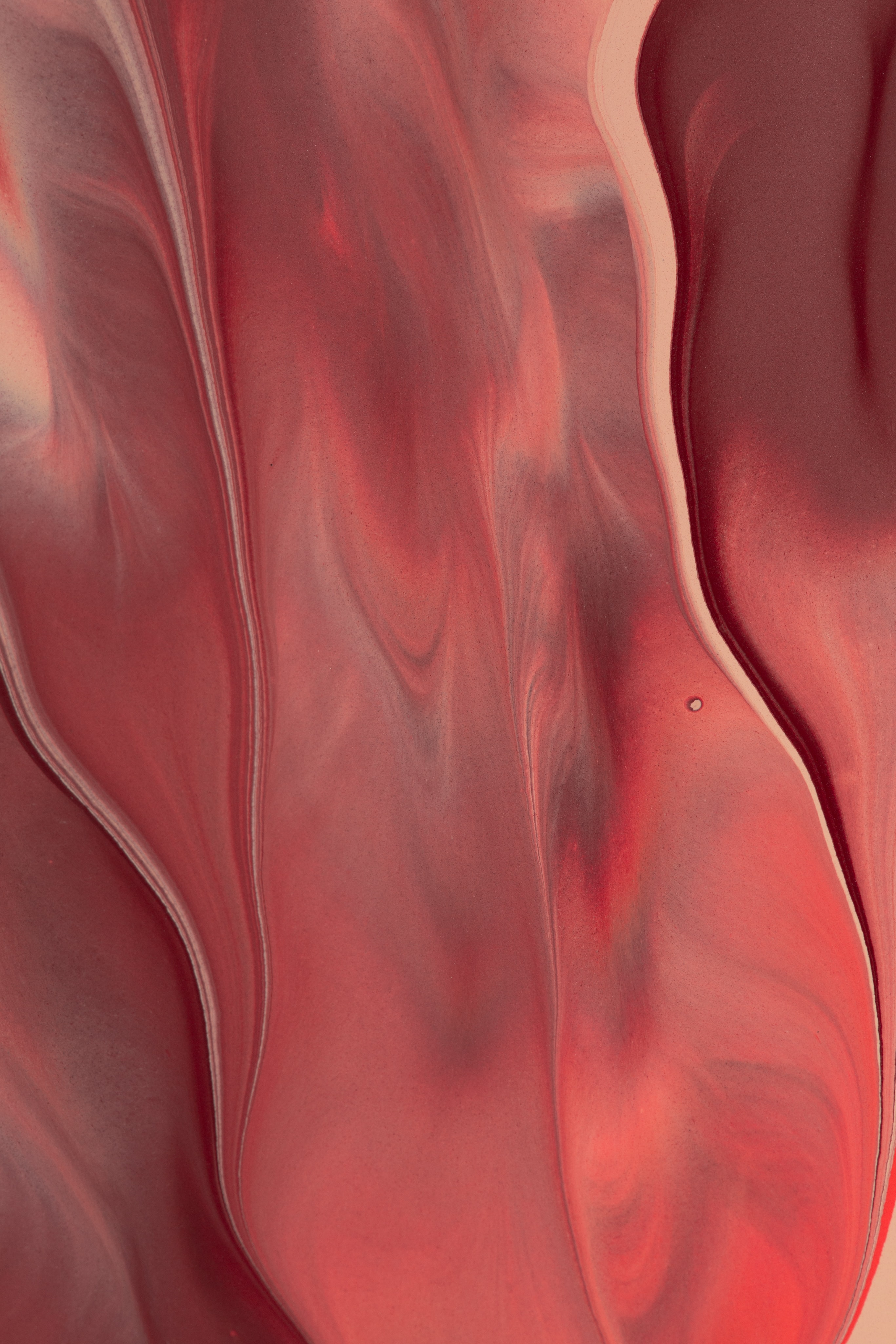 liquid, paint, red, abstract, divorces 4K