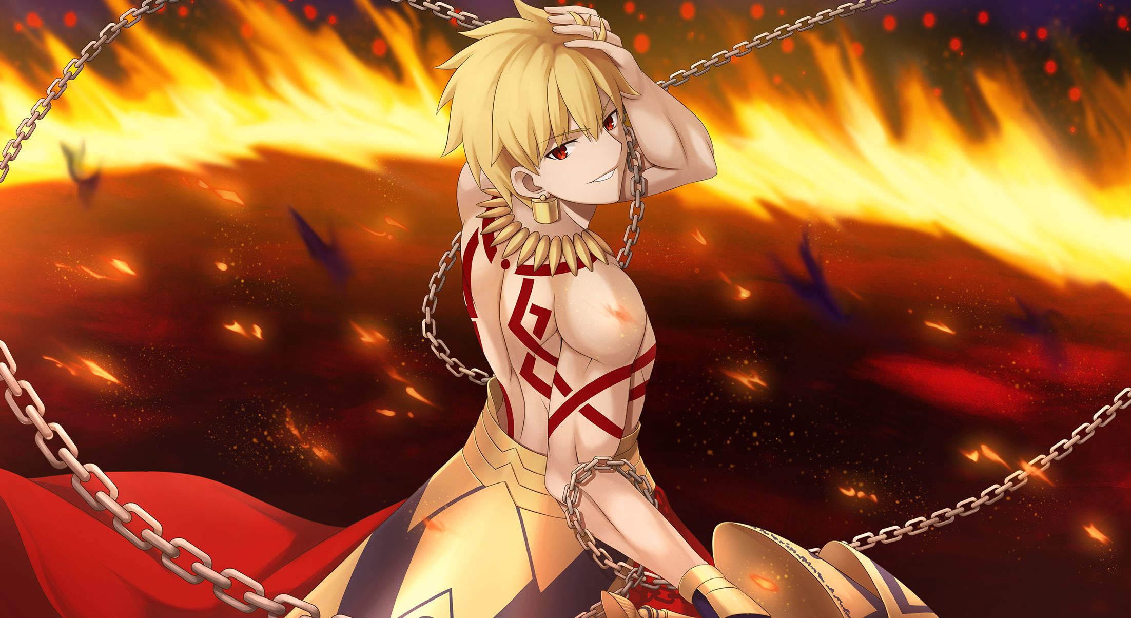 Baixe gratuitamente a imagem Anime, Gilgamesh (Série Destino), Fate/grand Order na área de trabalho do seu PC