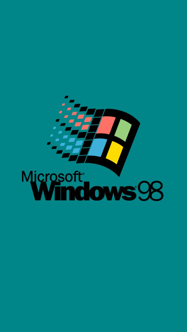 Handy-Wallpaper Fenster, Technologie, Windows 98 kostenlos herunterladen.