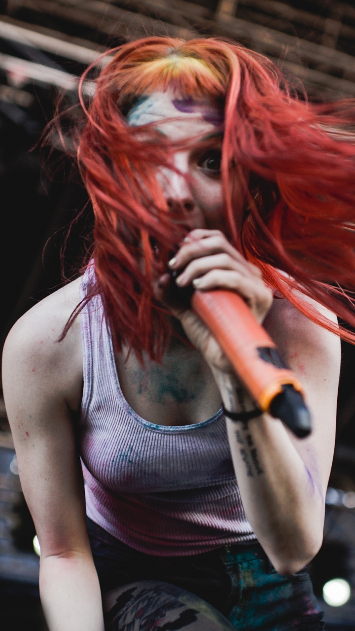 Handy-Wallpaper Musik, Hayley Williams kostenlos herunterladen.