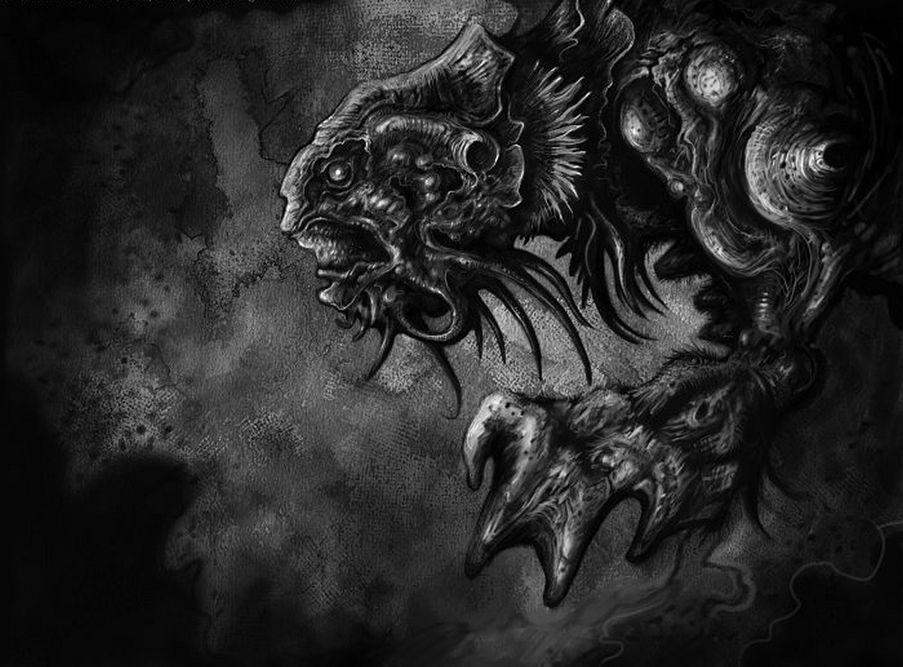 Download mobile wallpaper Dark, Creature for free.