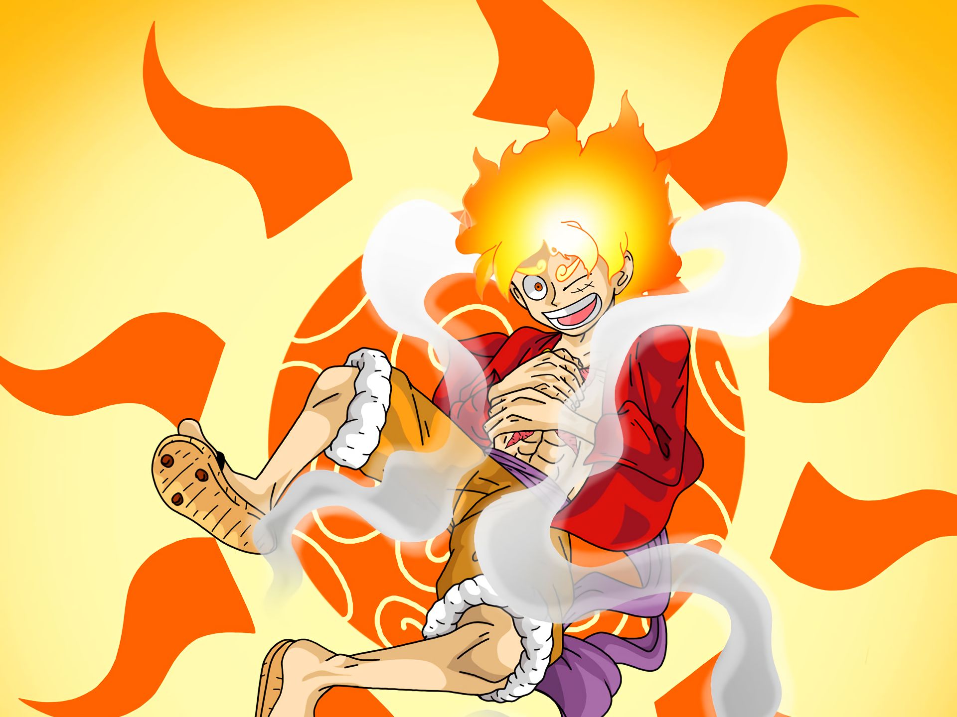 Download mobile wallpaper Anime, One Piece, Monkey D Luffy, Gear 5 (One Piece) for free.