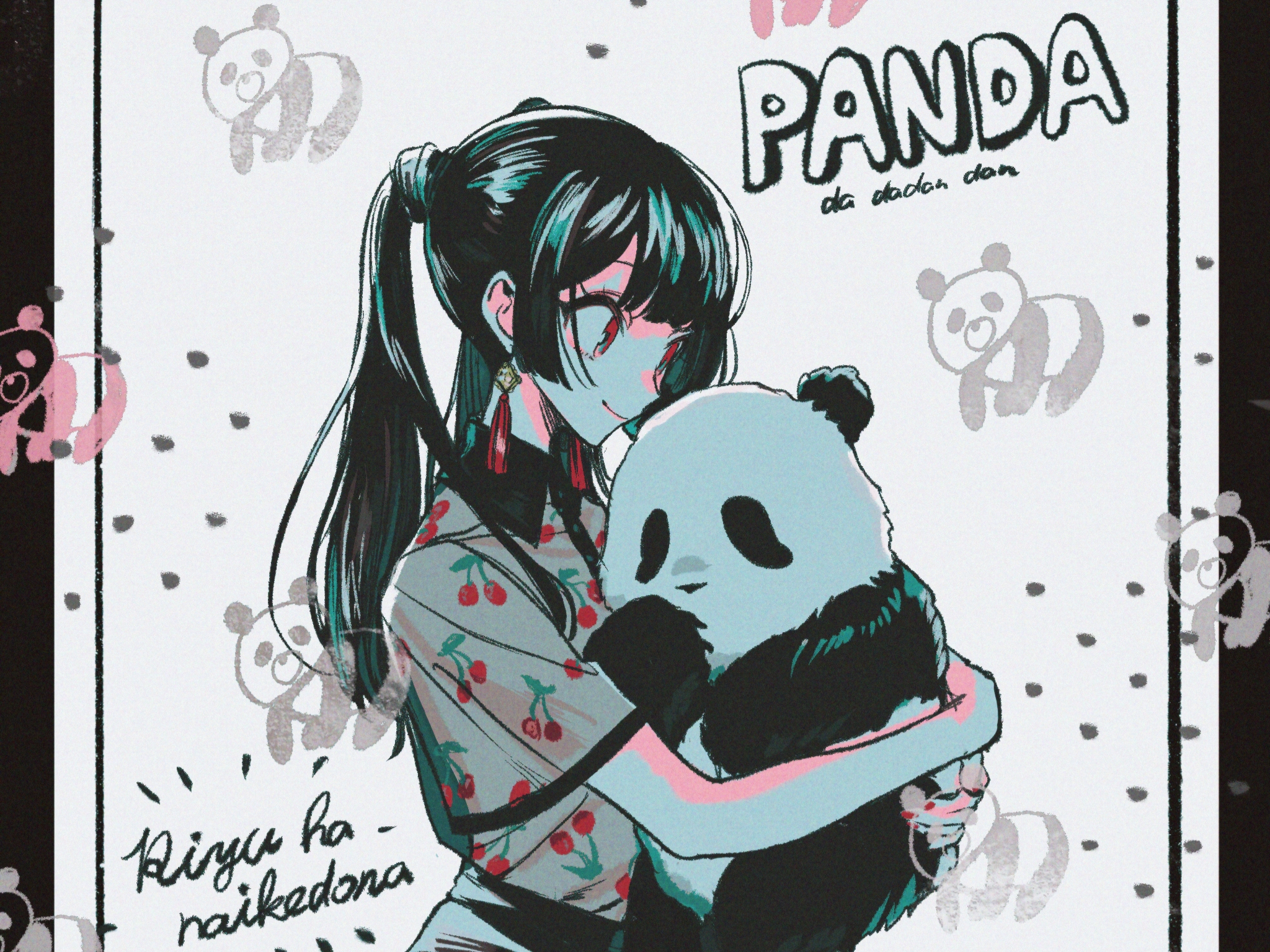Baixe gratuitamente a imagem Anime, Panda, Original na área de trabalho do seu PC