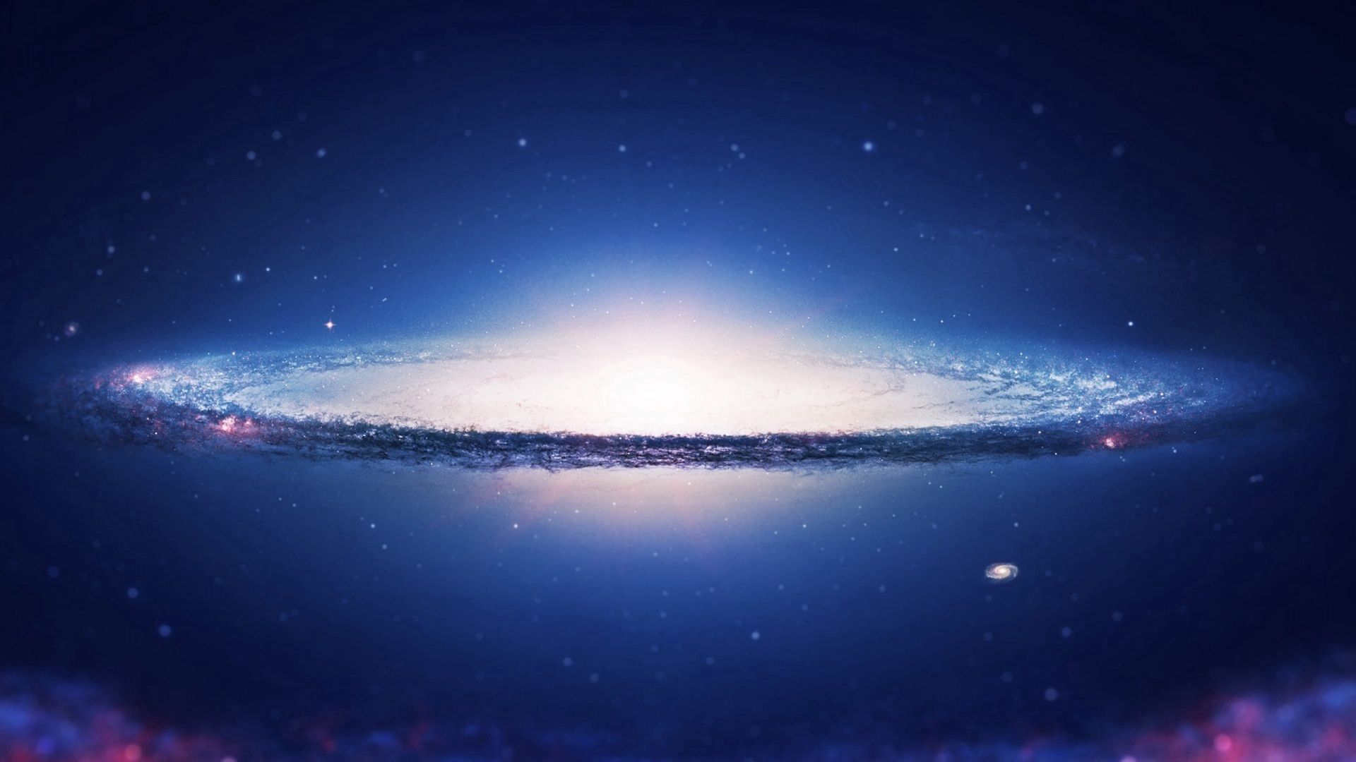 Free download wallpaper Spiral, Galaxy, Sky, Universe on your PC desktop
