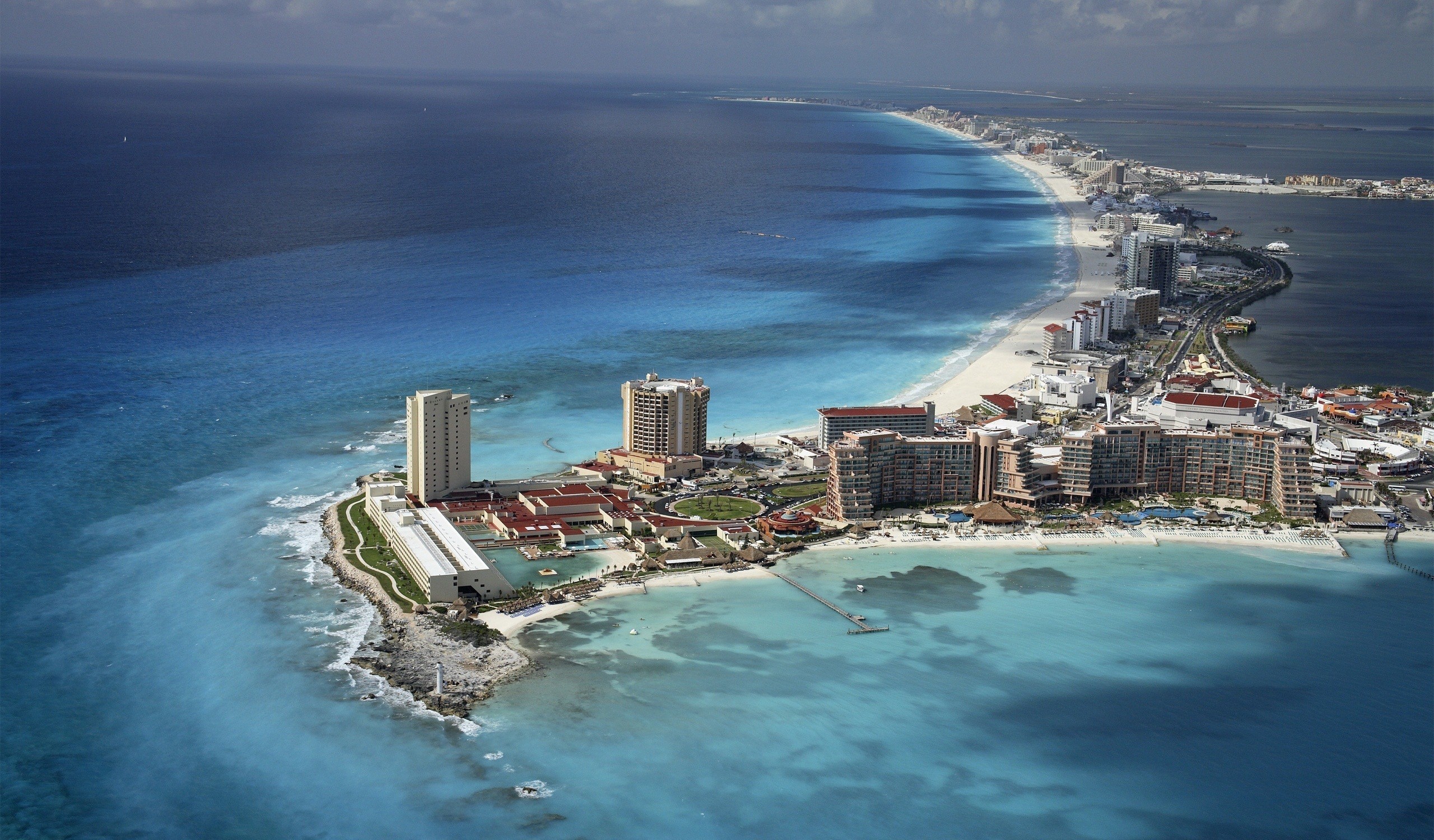 Free download wallpaper Mexico, Man Made, Cancún on your PC desktop
