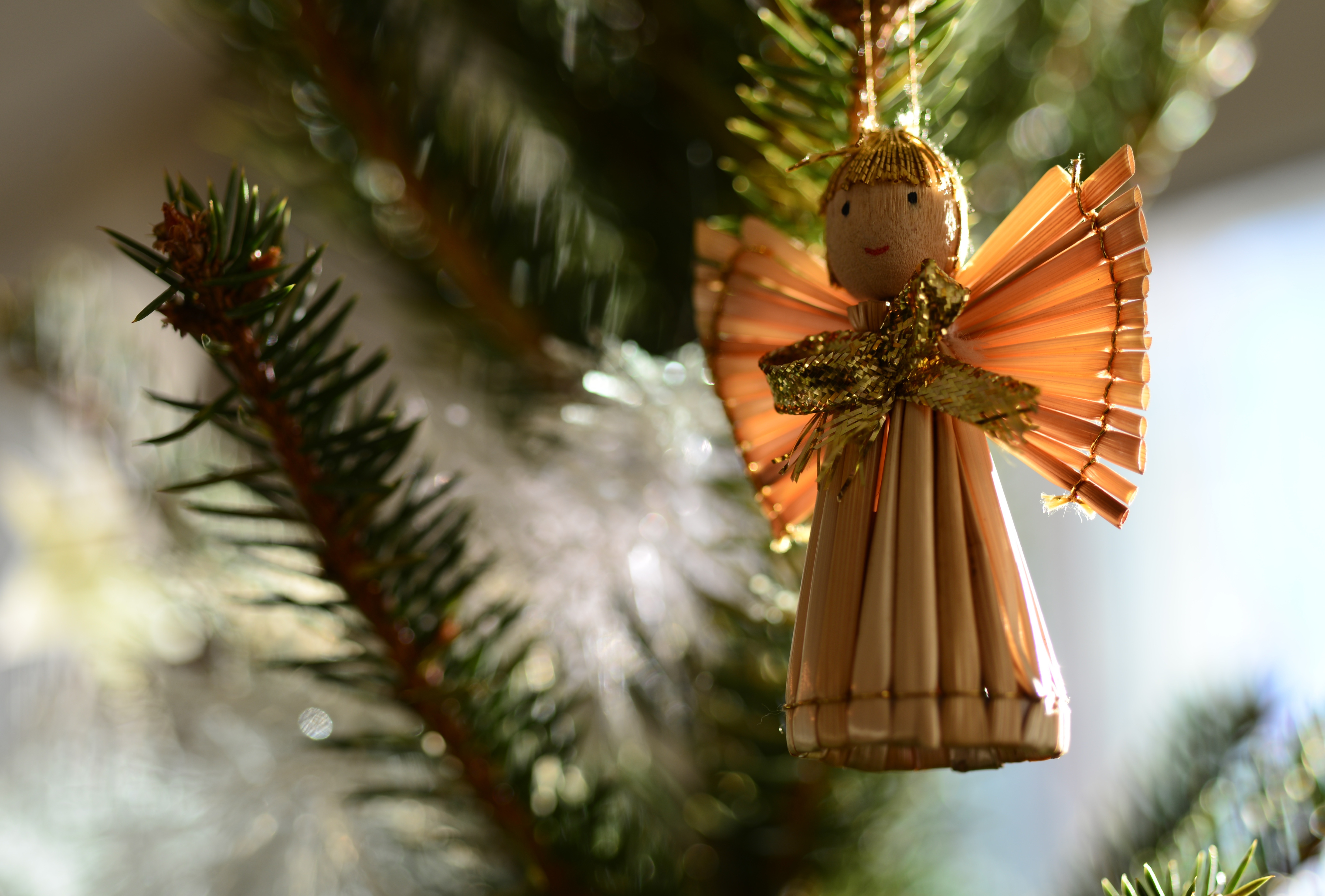 Free download wallpaper Christmas, Holiday, Decoration, Angel, Doll on your PC desktop