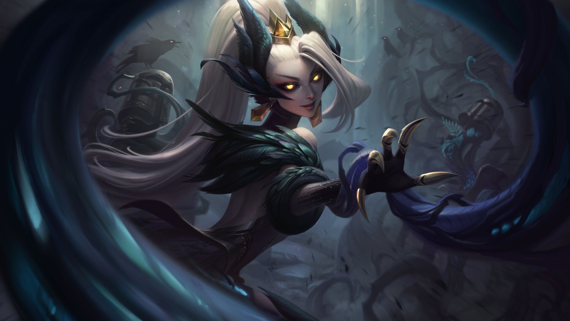 Free download wallpaper League Of Legends, Video Game, Zyra (League Of Legends) on your PC desktop