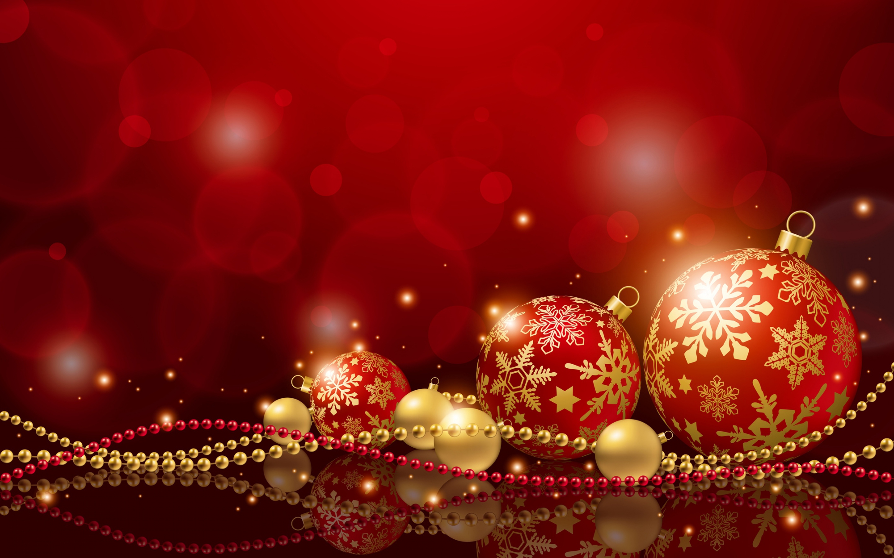 Free download wallpaper Christmas, Holiday, Sparkles, Christmas Ornaments on your PC desktop