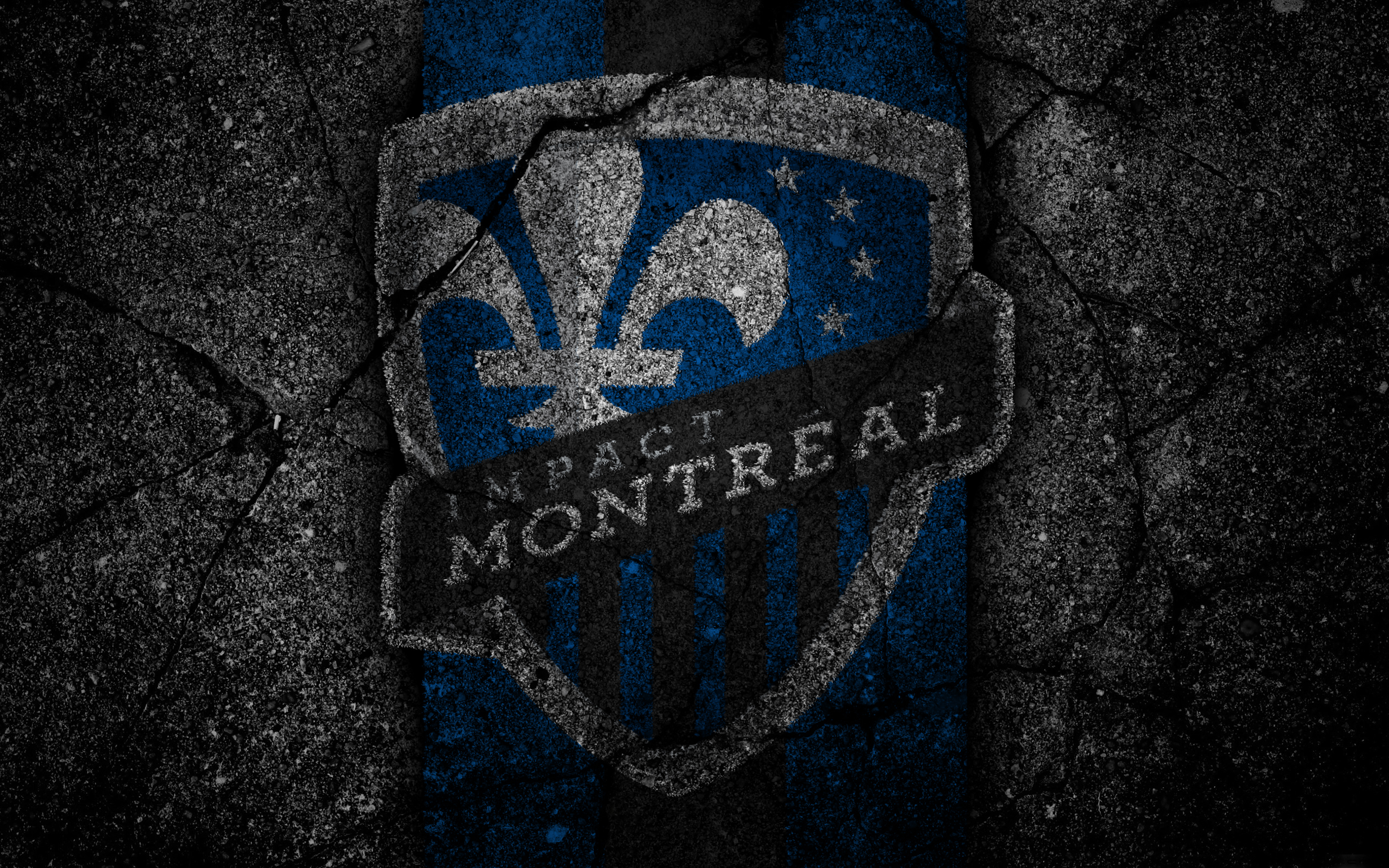 Handy-Wallpaper Sport, Fußball, Logo, Emblem, Mls, Cf Montreal kostenlos herunterladen.