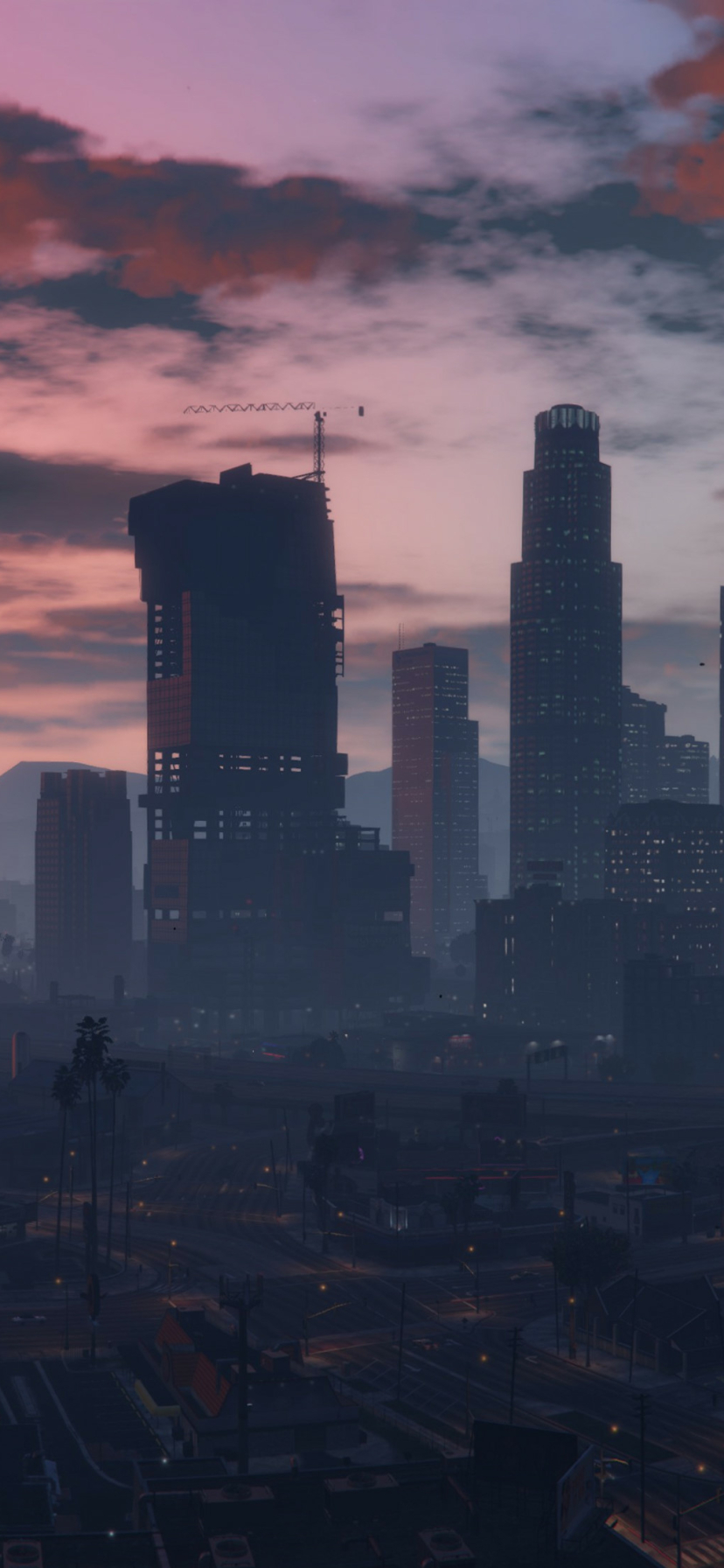 Скачать картинку Город, Видеоигры, Grand Theft Auto, Grand Theft Auto V, Лос Сантос в телефон бесплатно.