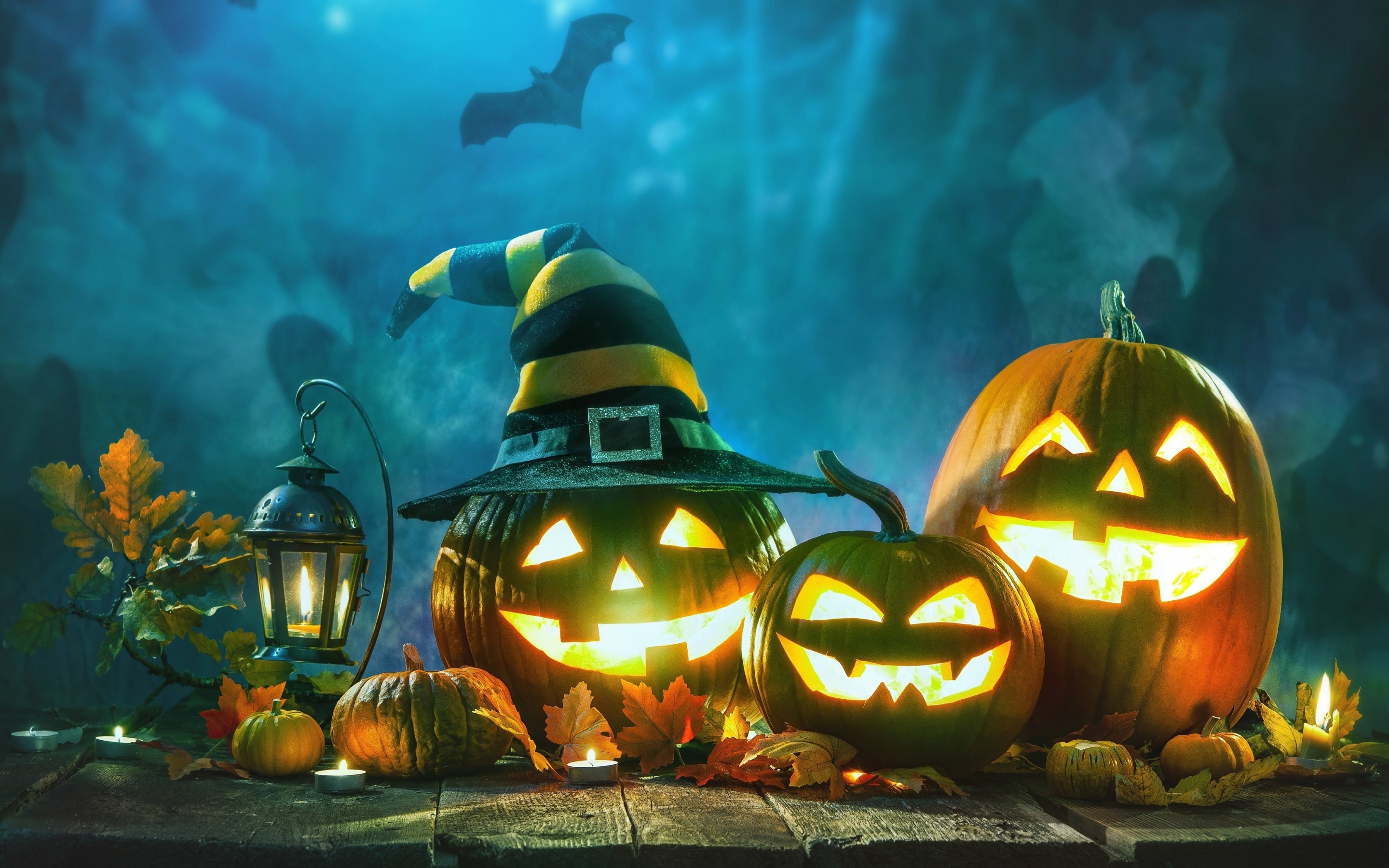 Download mobile wallpaper Halloween, Pumpkin, Holiday, Lantern, Jack O' Lantern for free.