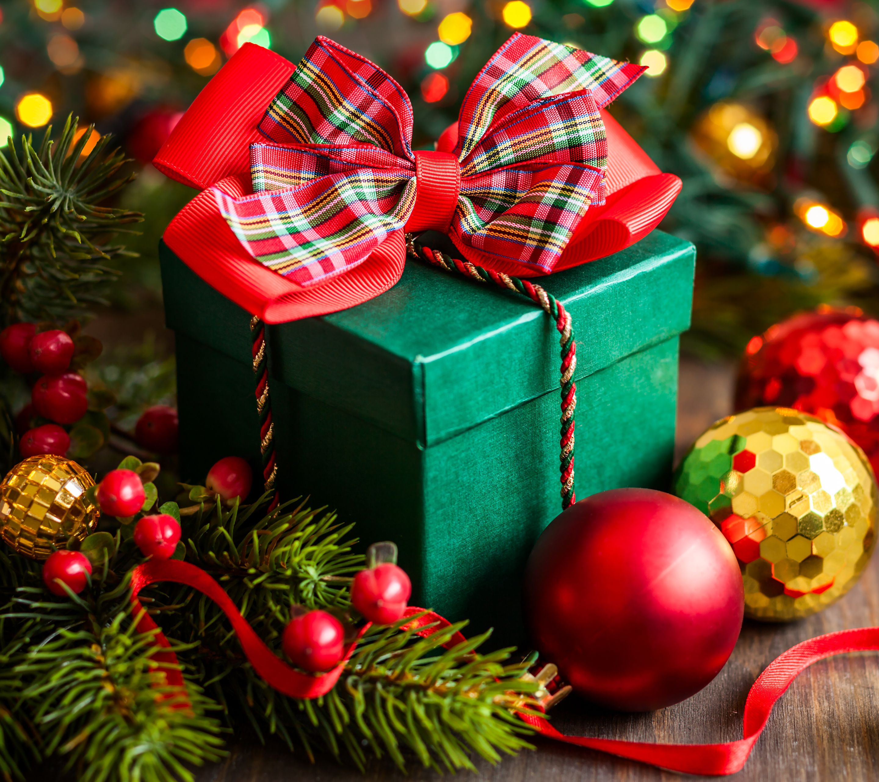 Téléchargez gratuitement l'image Noël, Vacances, Cadeau, Décorations De Noël, Ruban sur le bureau de votre PC