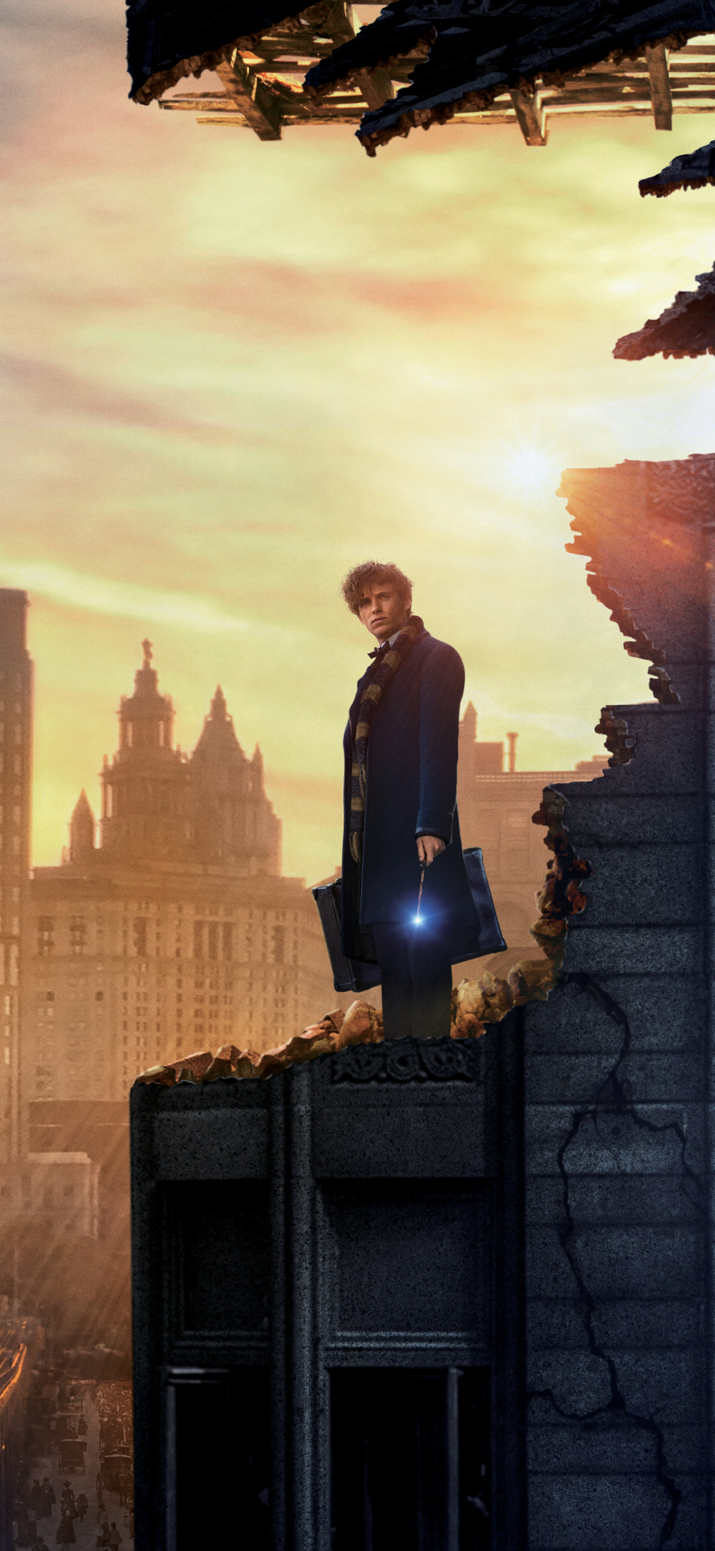Download mobile wallpaper Movie, Eddie Redmayne, Newt Scamander, Fantastic Beasts And Where To Find Them, Fantastic Beasts for free.