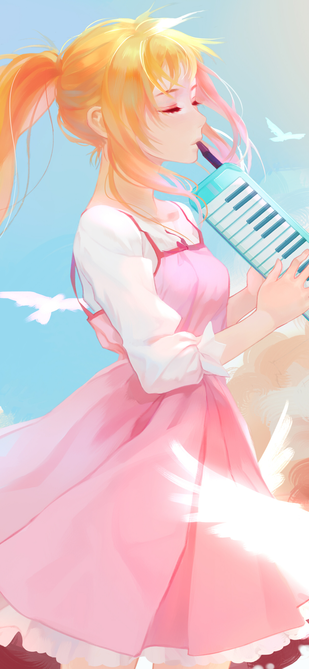 Handy-Wallpaper Animes, Kaori Miyazono, Ihre Lüge Im April kostenlos herunterladen.