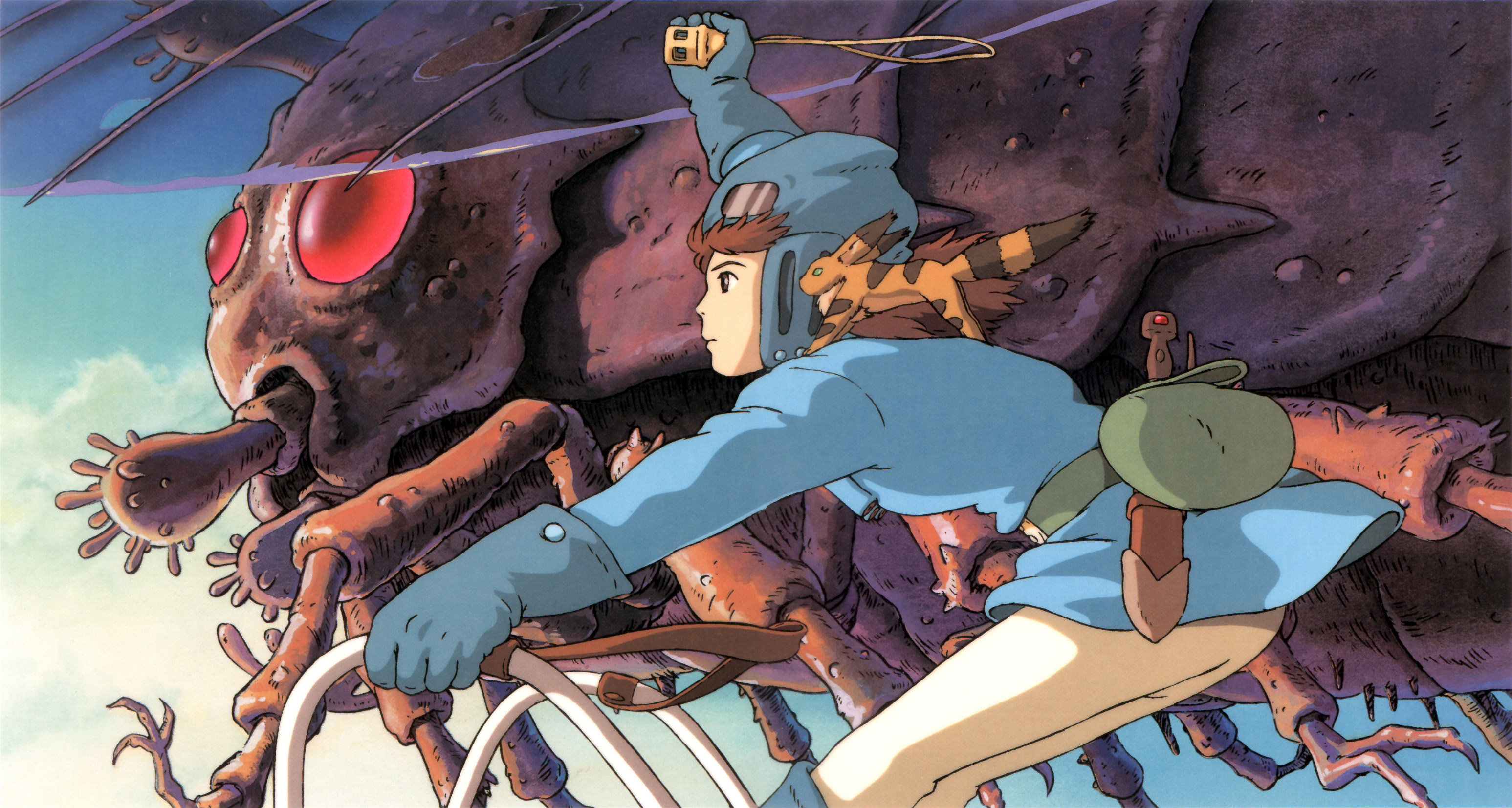 nausicaä of the valley of the wind, anime