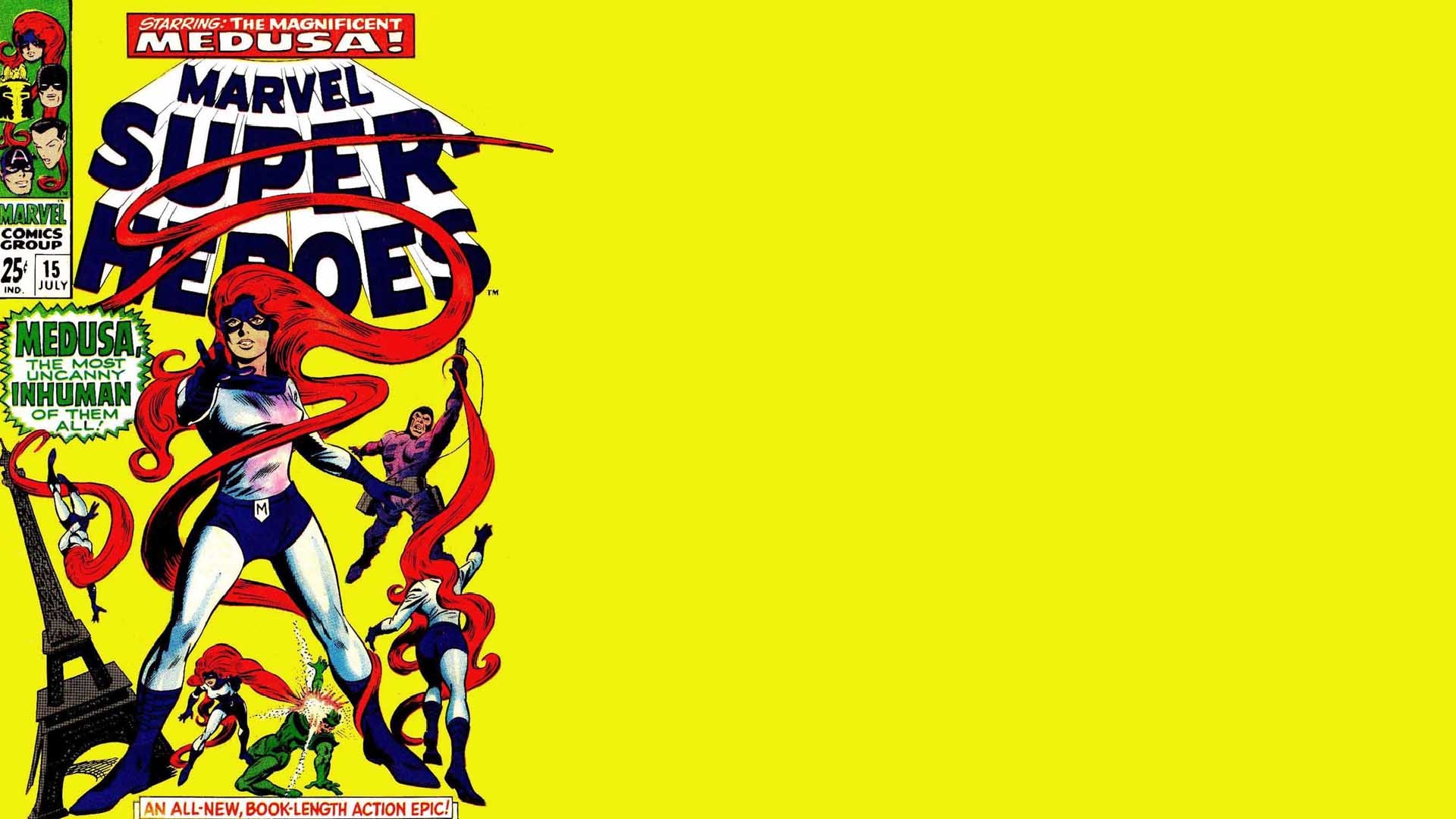 625491 завантажити шпалери комікси, супергерої marvel, медуза (комікси marvel) - заставки і картинки безкоштовно