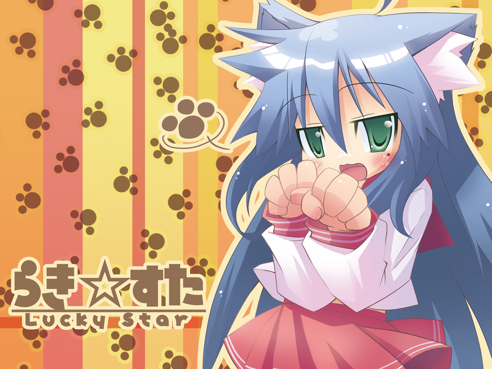 1078555 Hintergrundbild herunterladen animes, raki suta: lucky star - Bildschirmschoner und Bilder kostenlos