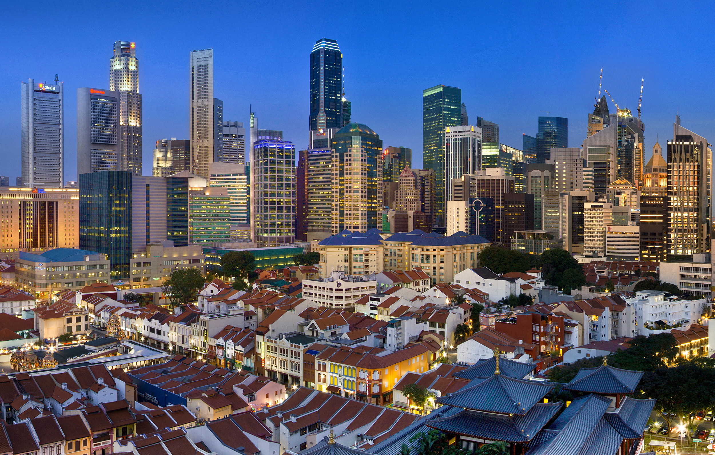 Baixar papel de parede para celular de Singapura, Cidades, Feito Pelo Homem gratuito.