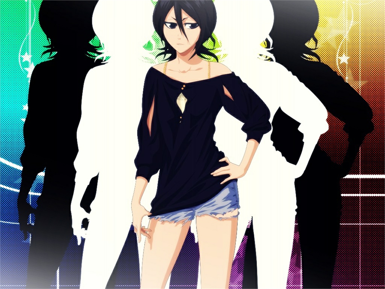 Laden Sie das Bleach, Rukia Kuchiki, Animes-Bild kostenlos auf Ihren PC-Desktop herunter