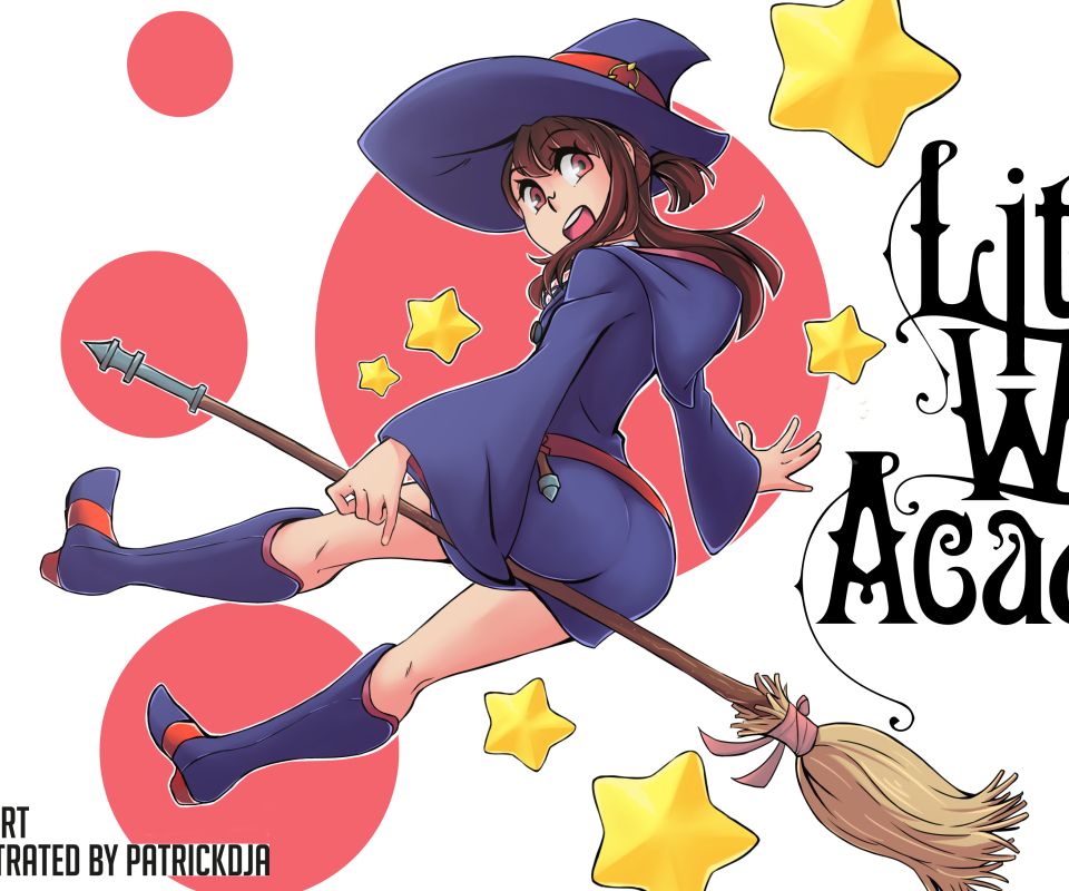 Descarga gratis la imagen Animado, Atsuko Kagari, Little Witch Academia en el escritorio de tu PC