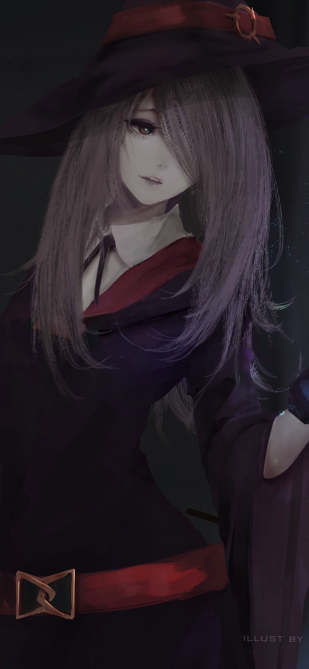 Download mobile wallpaper Anime, Long Hair, Sucy Manbavaran, Little Witch Academia for free.