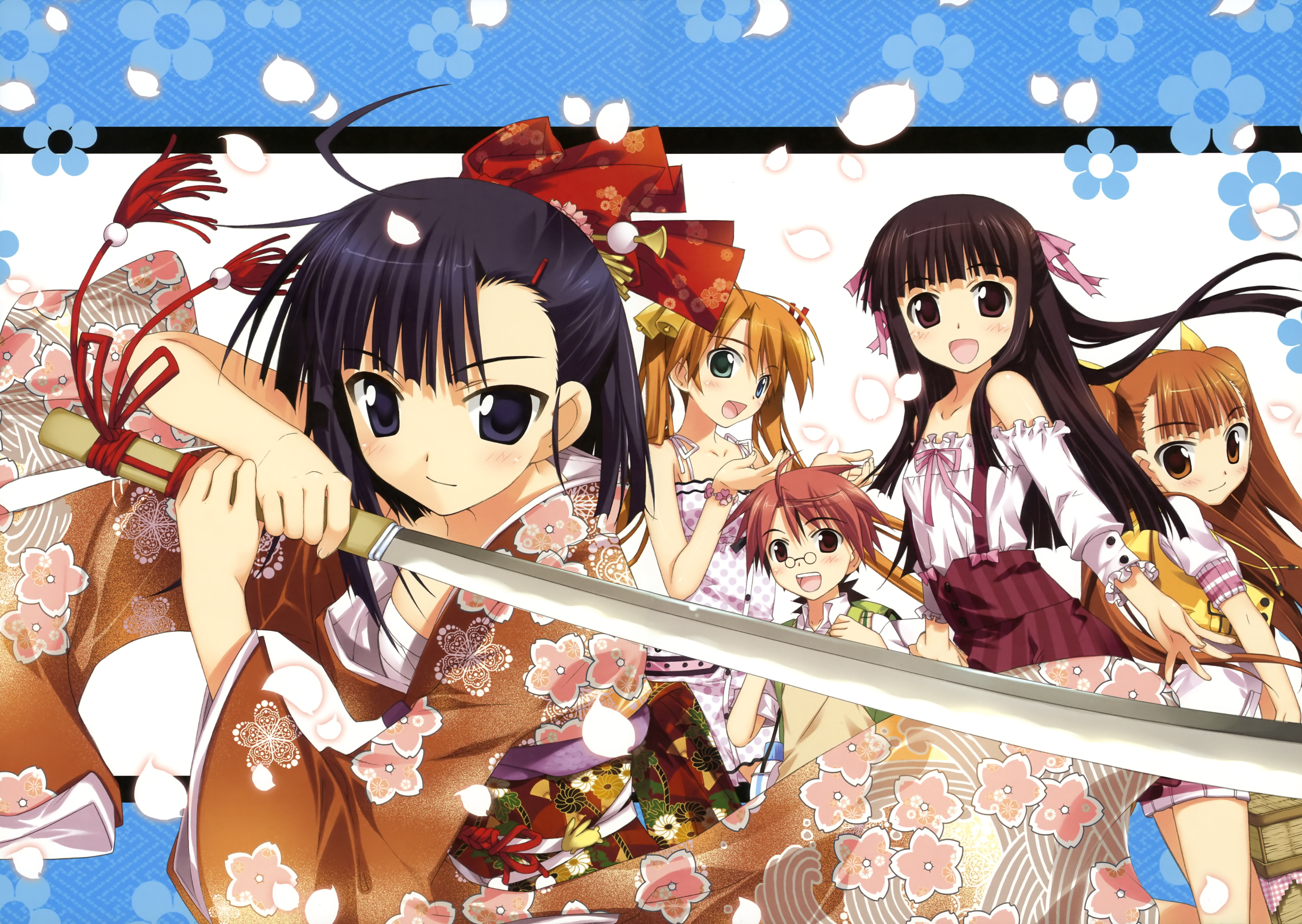 796928 Hintergrundbild herunterladen animes, mahô sensei negima! - Bildschirmschoner und Bilder kostenlos