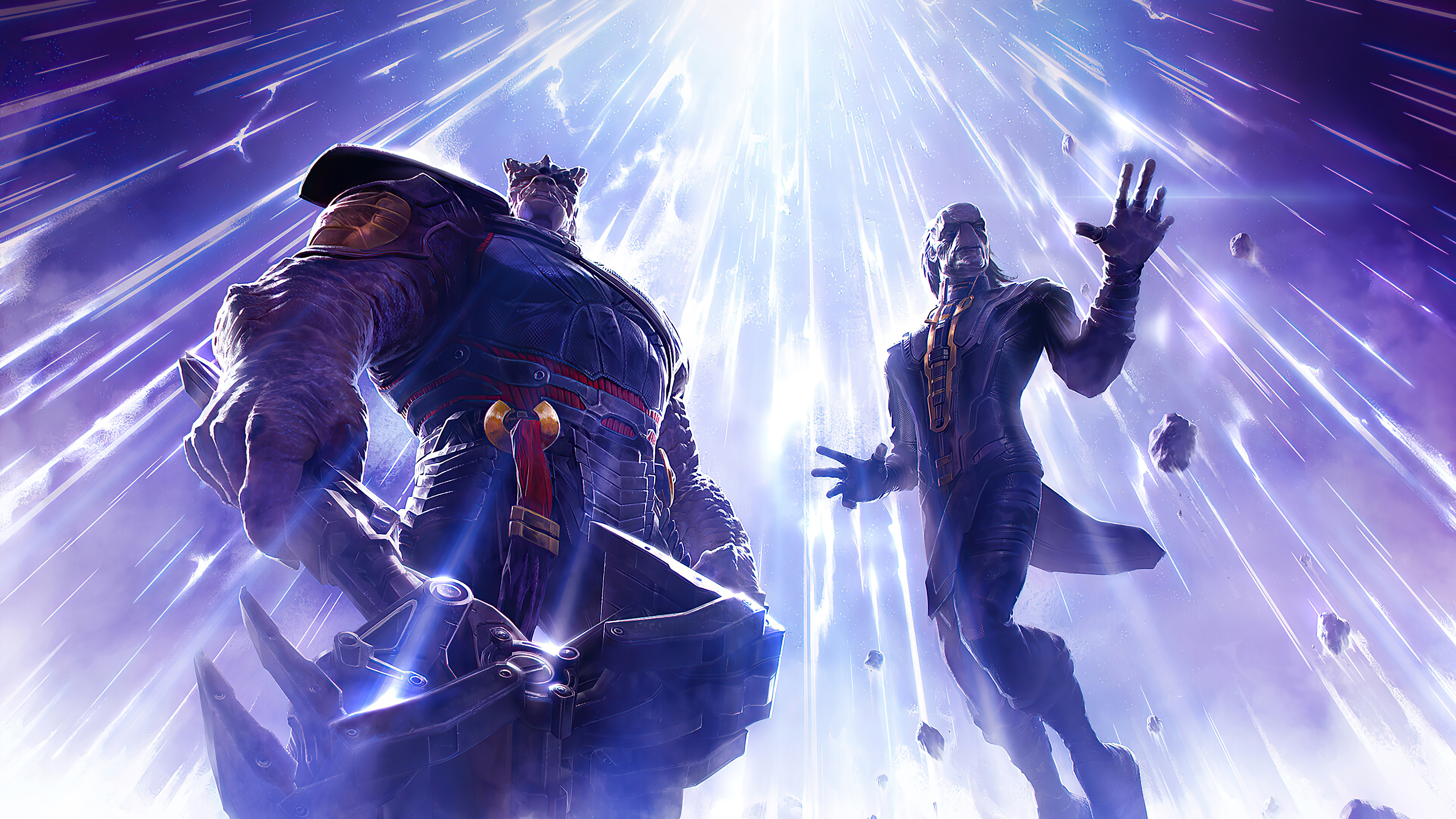 Descarga gratuita de fondo de pantalla para móvil de Videojuego, Thanos, Marvel Batalla De Superhéroes.