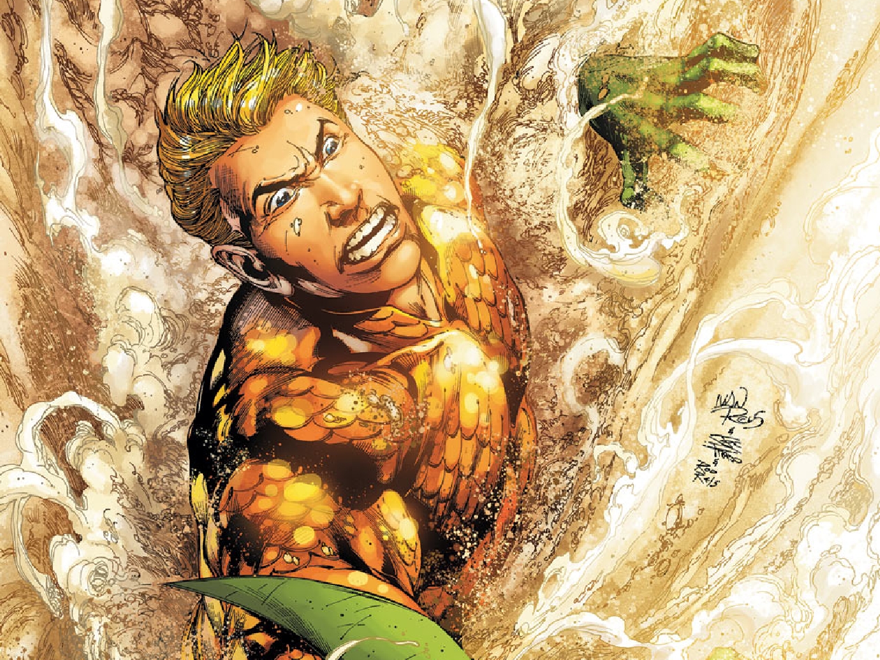 Handy-Wallpaper Comics, Aquaman kostenlos herunterladen.