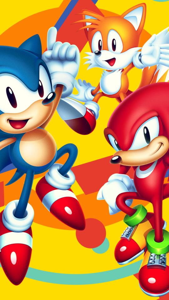 Baixar papel de parede para celular de Videogame, Sonic O Ouriço, Knuckles O Echidna, Miles 'tails' Prower, Sonic Mania, Knuckles The Echidna gratuito.