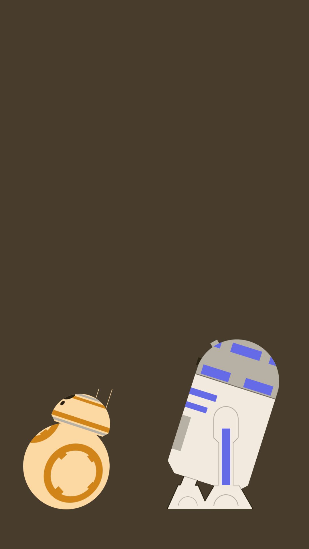 Download mobile wallpaper Star Wars, Sci Fi, R2 D2, Bb 8 for free.