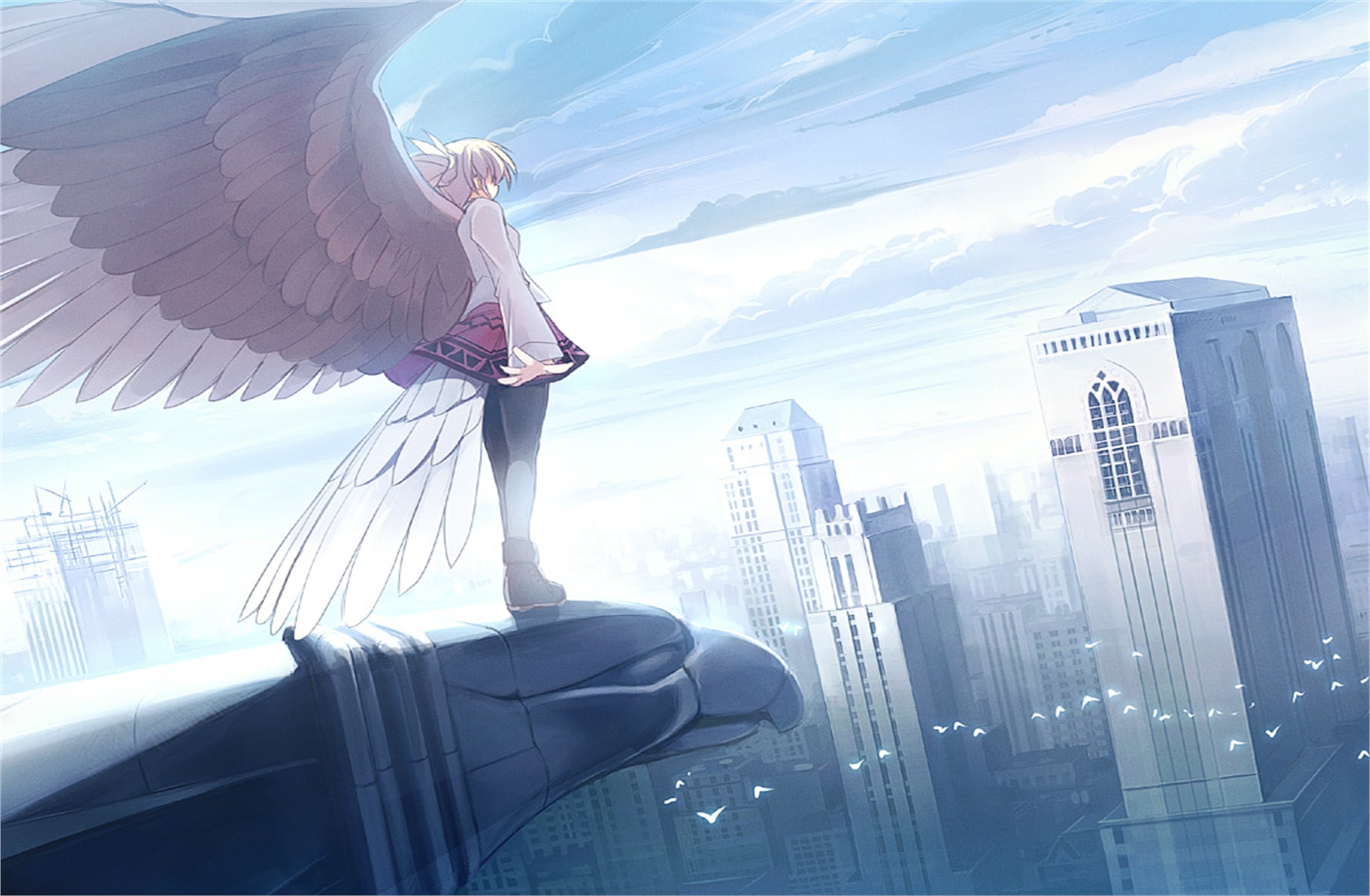 Download mobile wallpaper Angel, Anime for free.