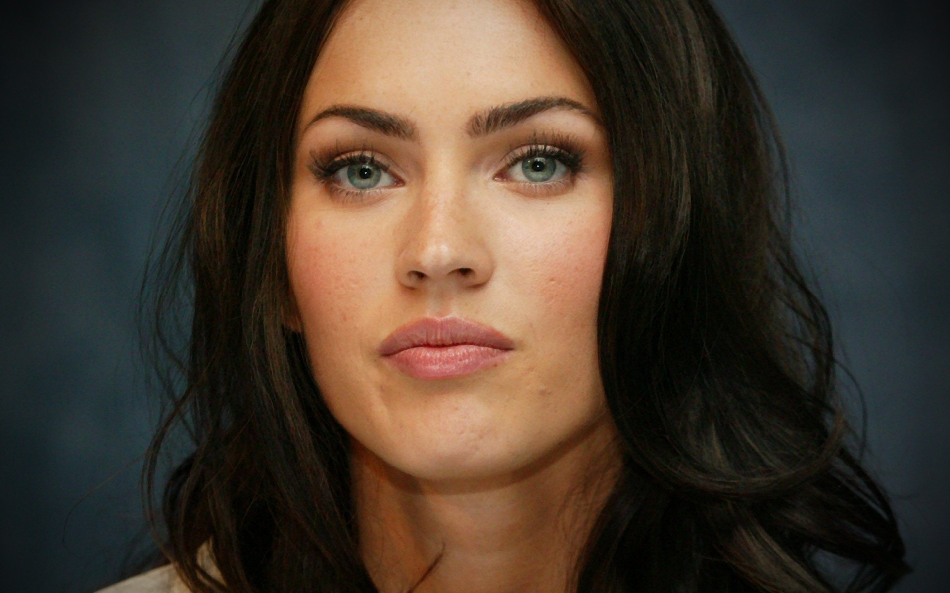 Download mobile wallpaper Megan Fox, Face, Celebrity, Actress for free.