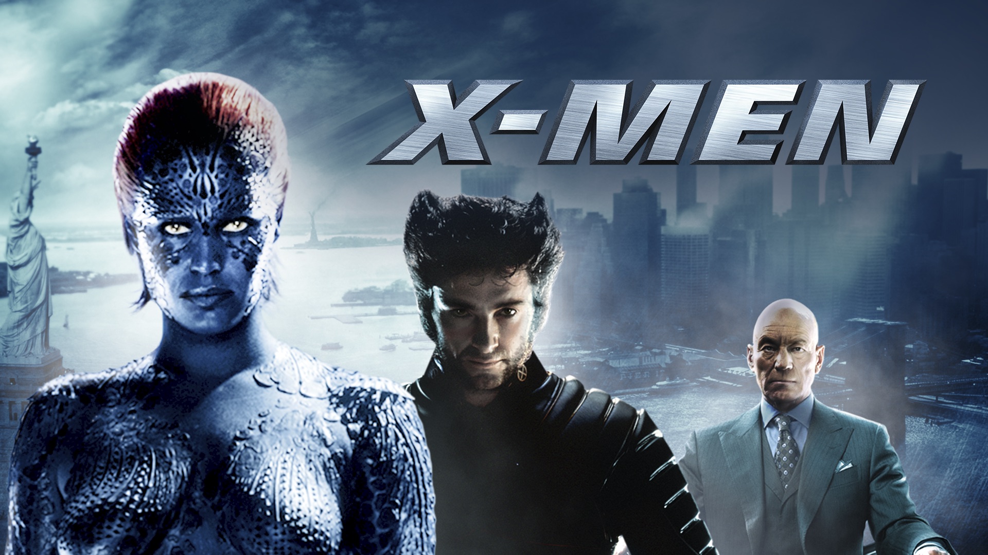Laden Sie das X Men, Vielfraß, Filme, Mystique (Marvel Comics), Karl Xaver, Logan James Howlett-Bild kostenlos auf Ihren PC-Desktop herunter