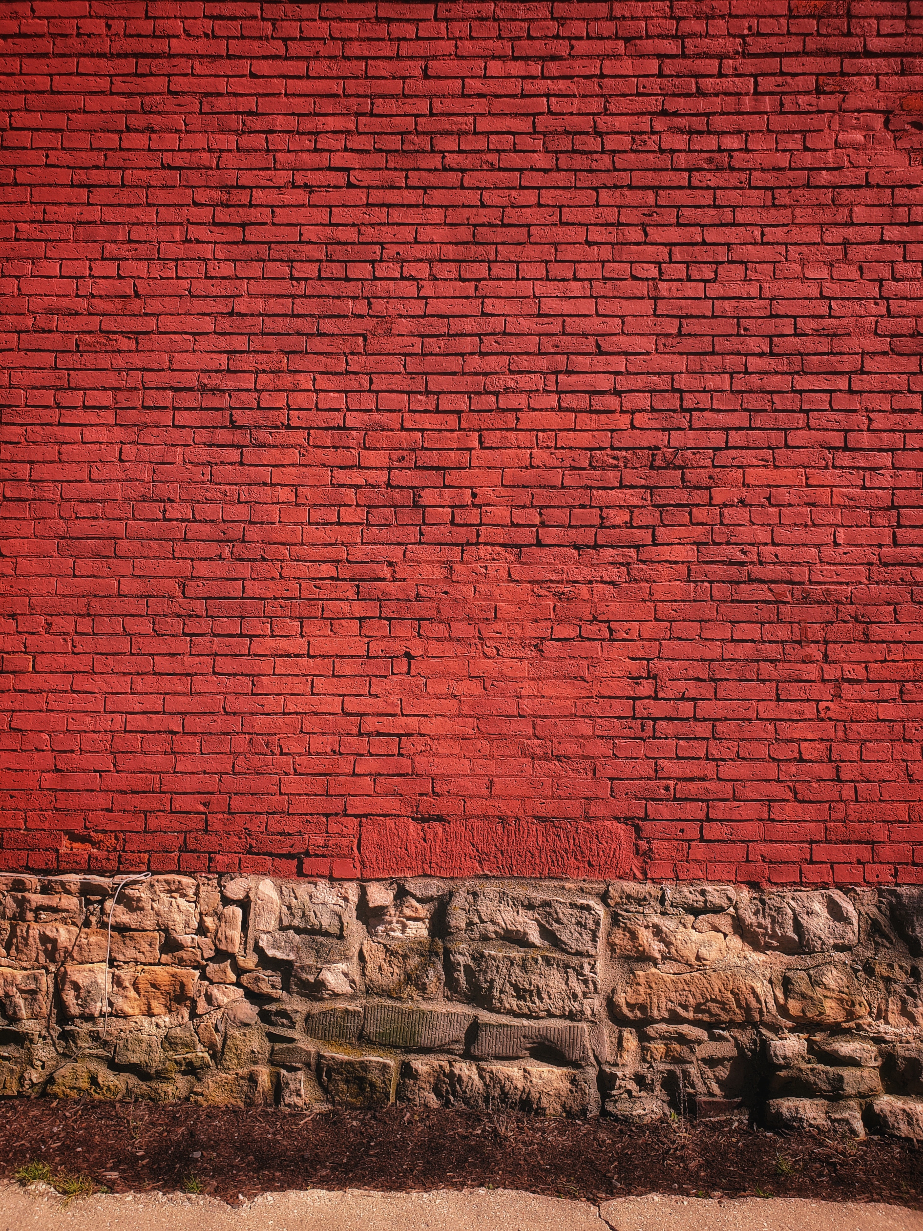 HD wallpaper red, texture, brick, textures, wall