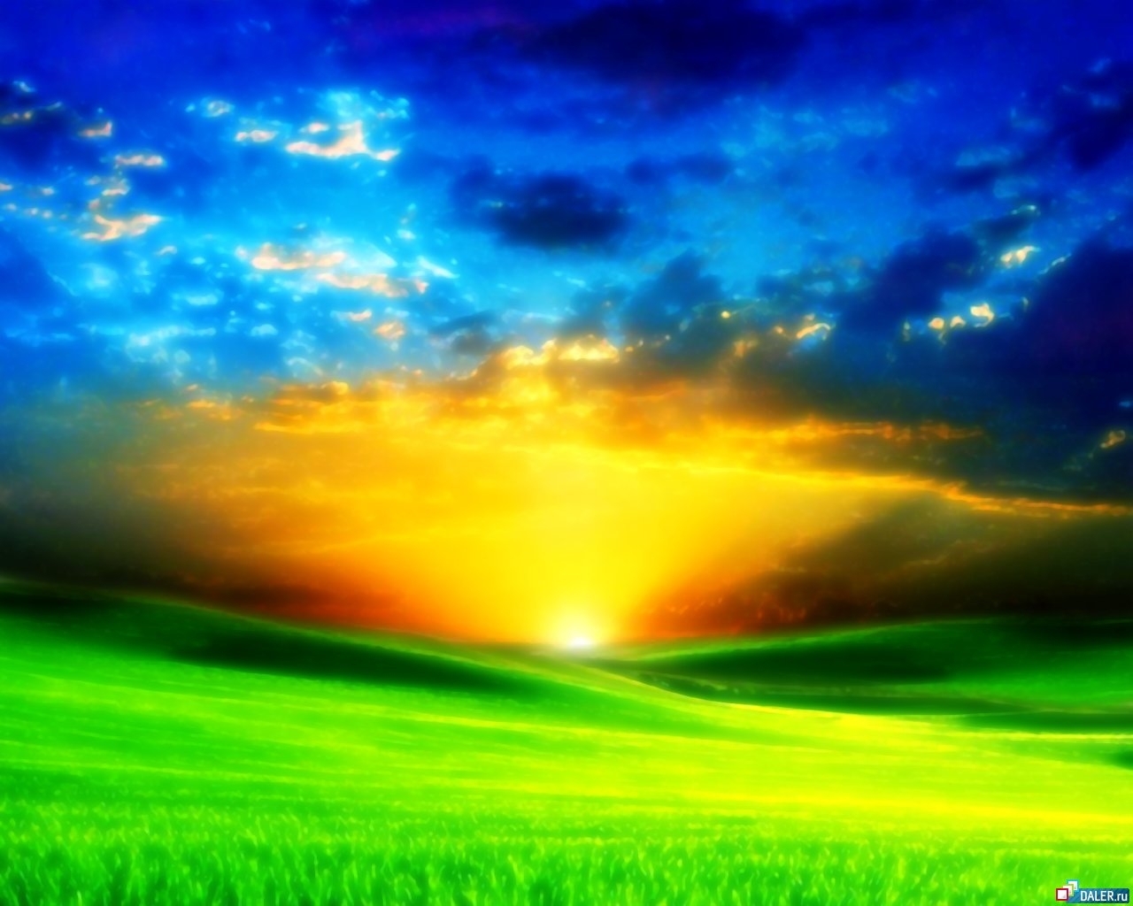 Download mobile wallpaper Sun, Landscape, Sunset for free.