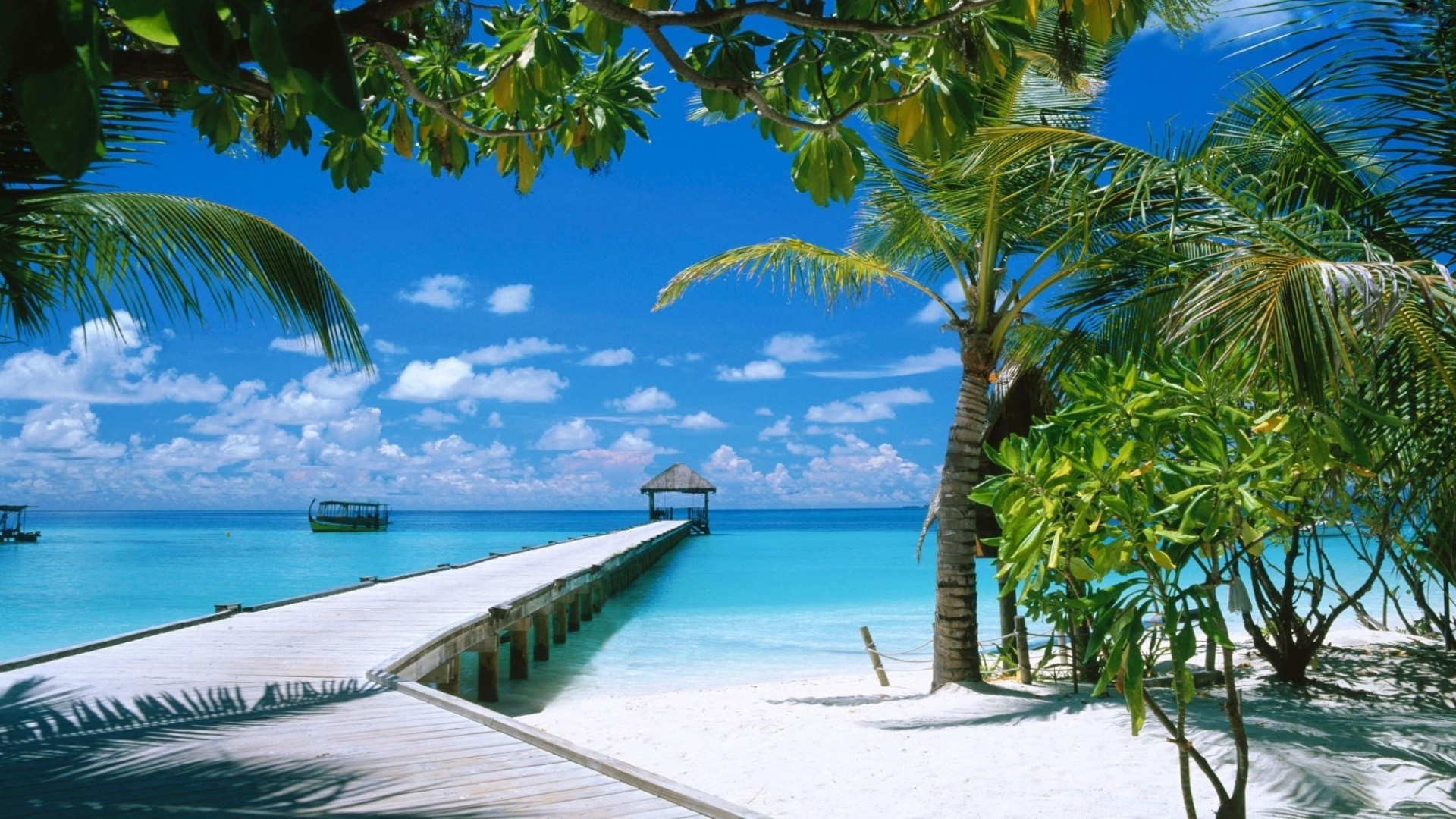 Baixar papel de parede para celular de Mar, Praia, Verão, Píer, Trópicos, Tropical, Fotografia, Maldivas gratuito.