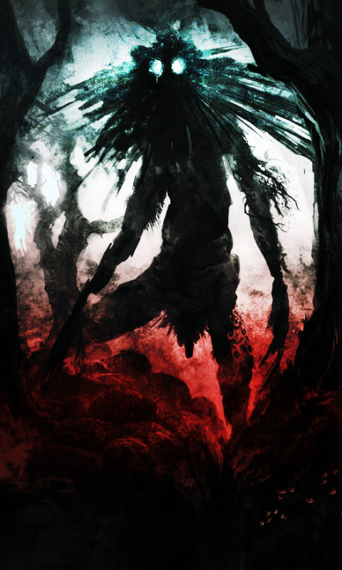 Download mobile wallpaper Creepy, Dark for free.