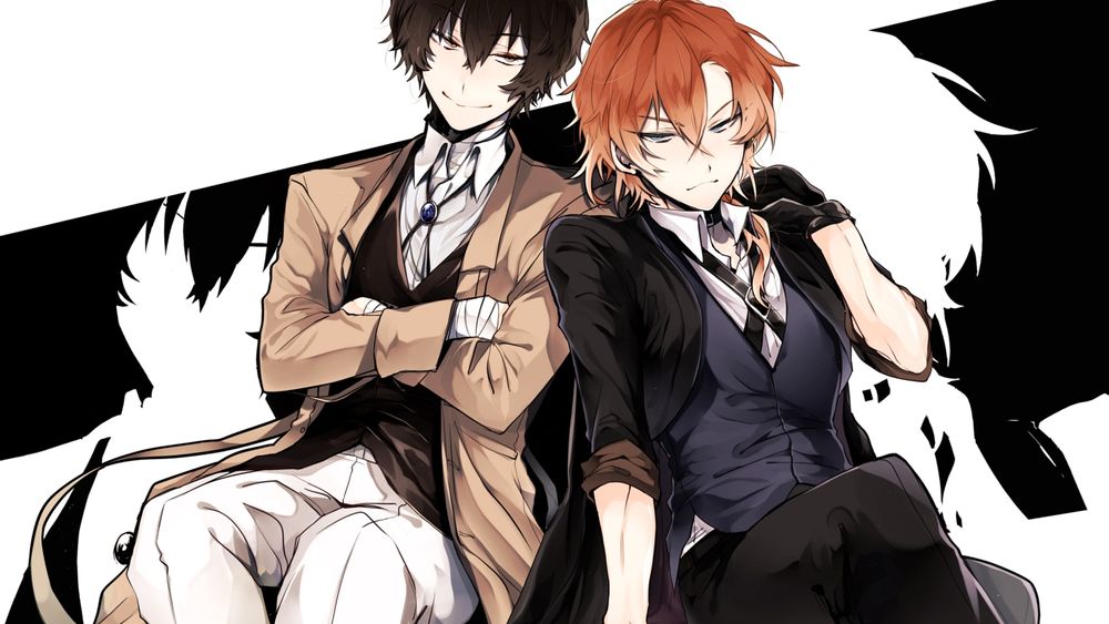 HDデスクトップ 壁紙: アニメ, 太宰治, 文豪ストレイドッグス, 中原中也ダウンロード無料画像 #1395212