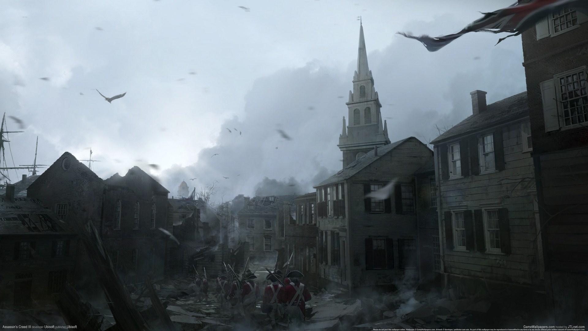 Baixe gratuitamente a imagem Assassin's Creed Iii, Assassin's Creed, Videogame na área de trabalho do seu PC