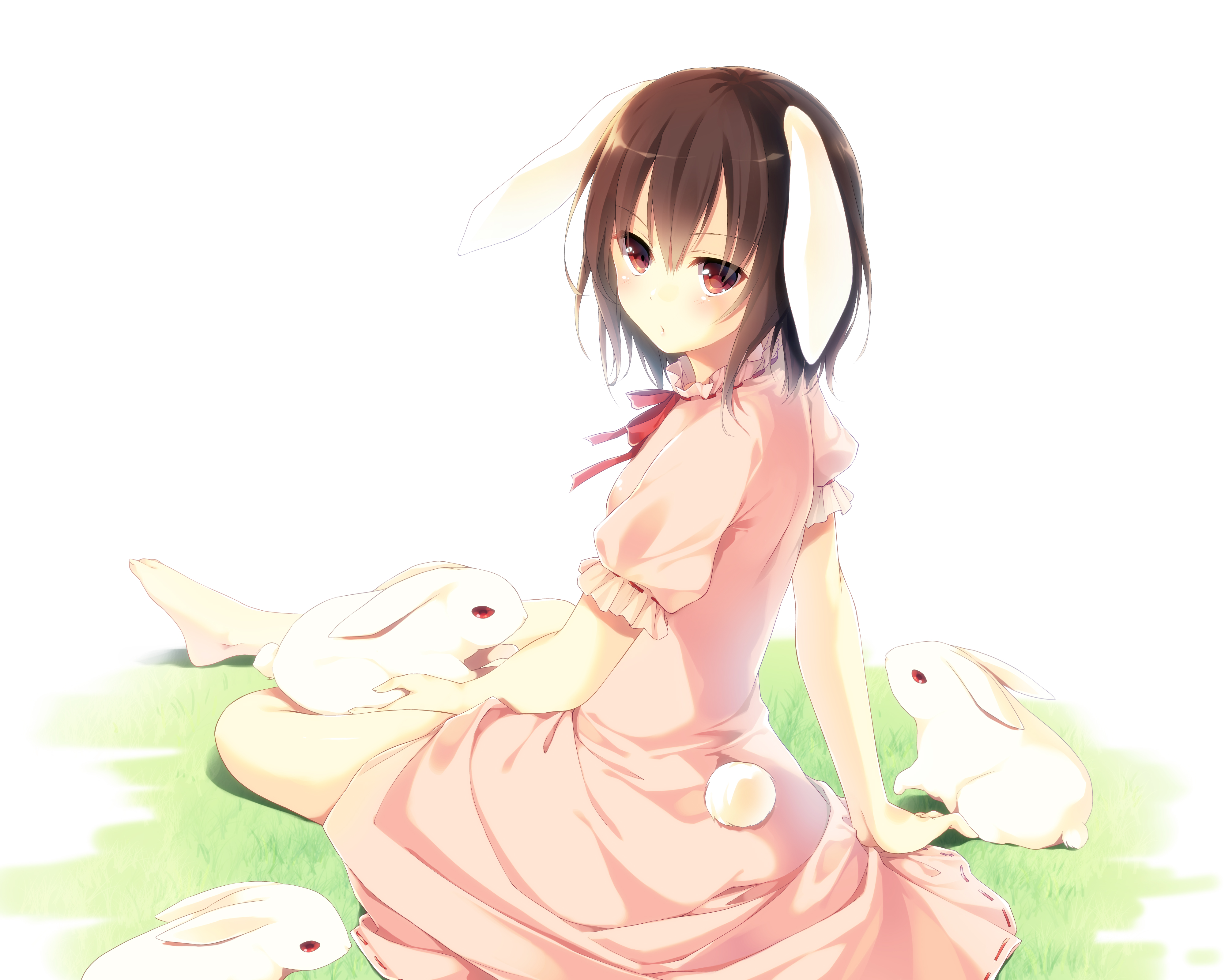 Download mobile wallpaper Anime, Rabbit, Touhou, Tewi Inaba for free.