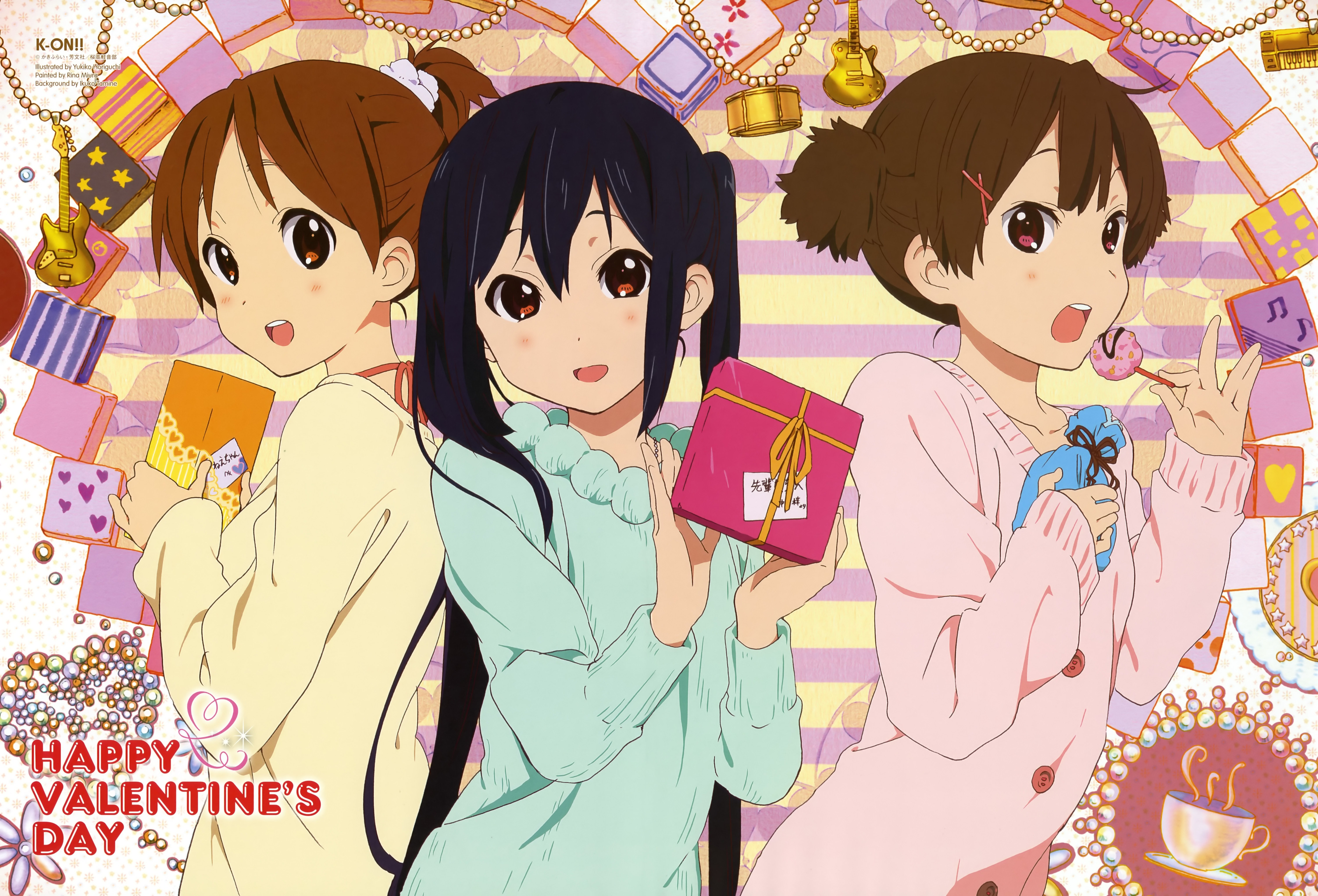 Handy-Wallpaper Animes, K On! kostenlos herunterladen.
