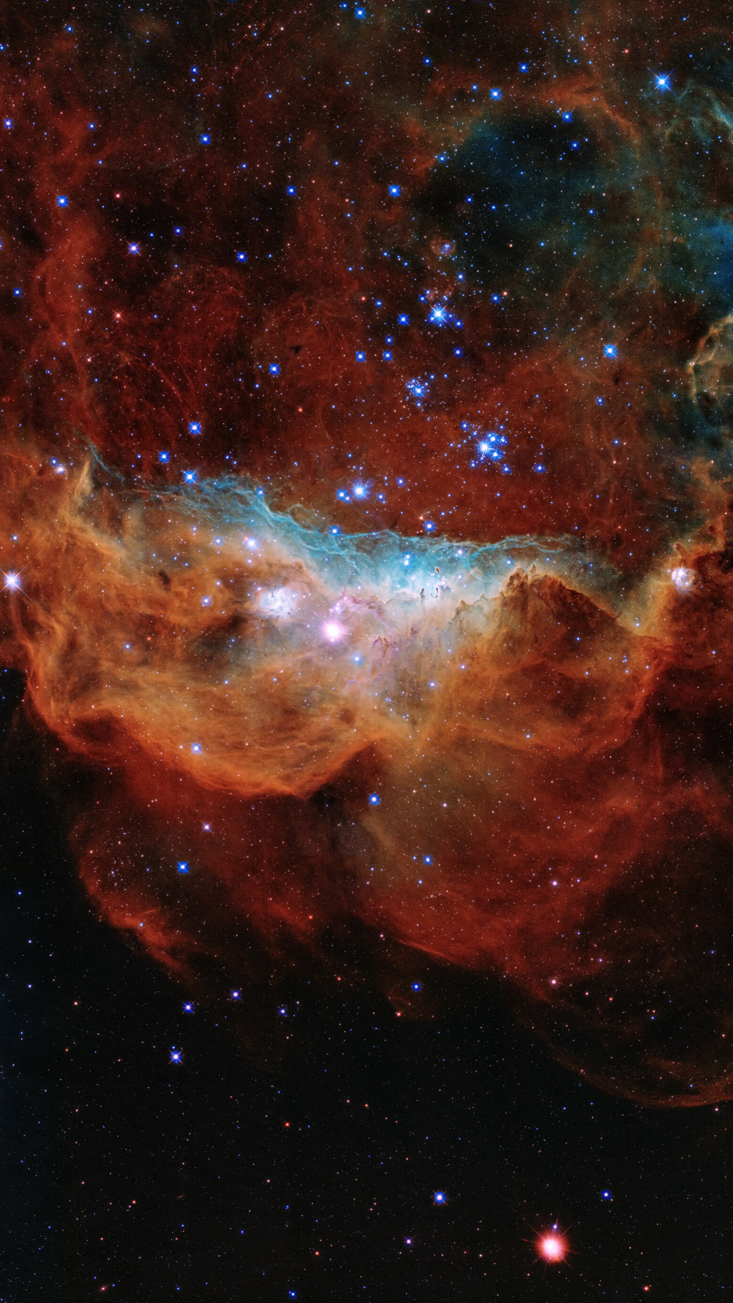 Descarga gratuita de fondo de pantalla para móvil de Estrellas, Nebulosa, Espacio, Ciencia Ficción.