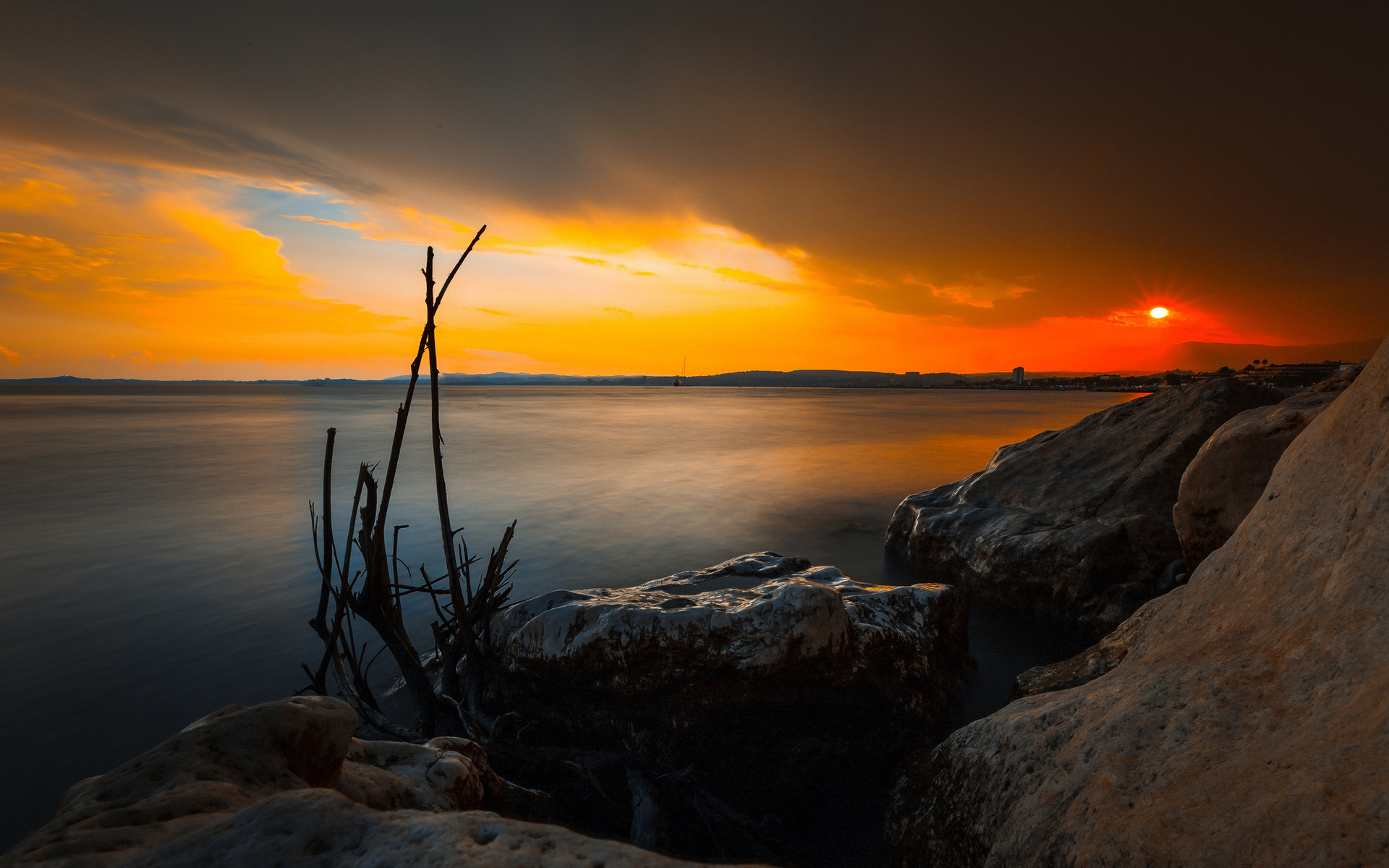 Téléchargez gratuitement l'image Coucher De Soleil, Terre/nature sur le bureau de votre PC