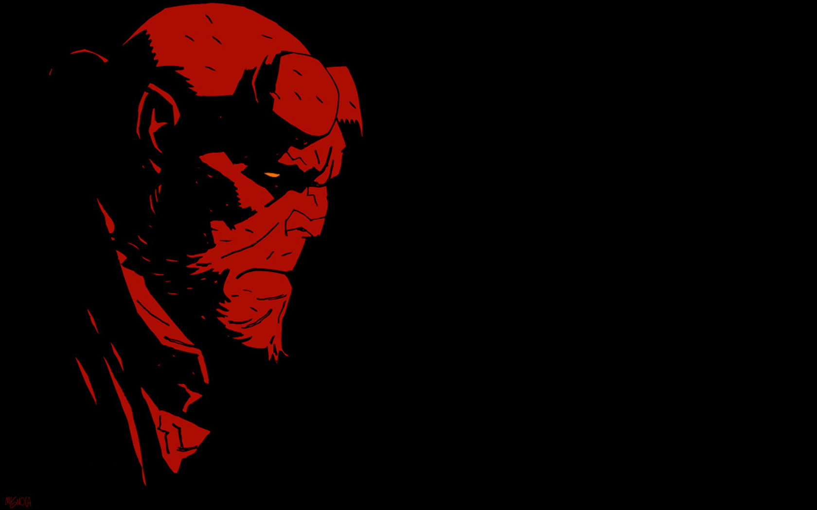 Téléchargez des papiers peints mobile Bande Dessinées, Hellboy gratuitement.