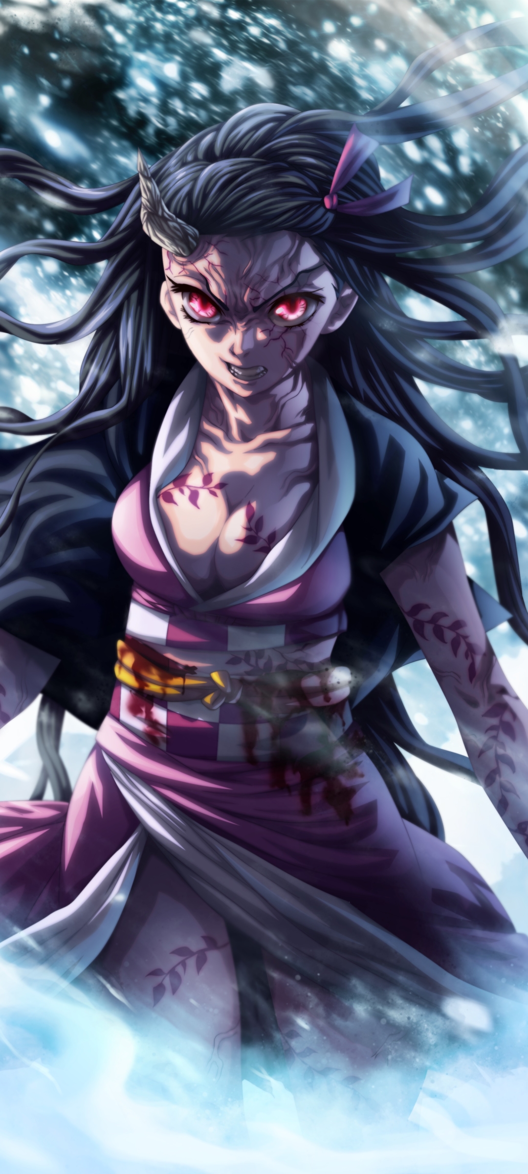 Descarga gratuita de fondo de pantalla para móvil de Animado, Nezuko Kamado, Demon Slayer: Kimetsu No Yaiba.