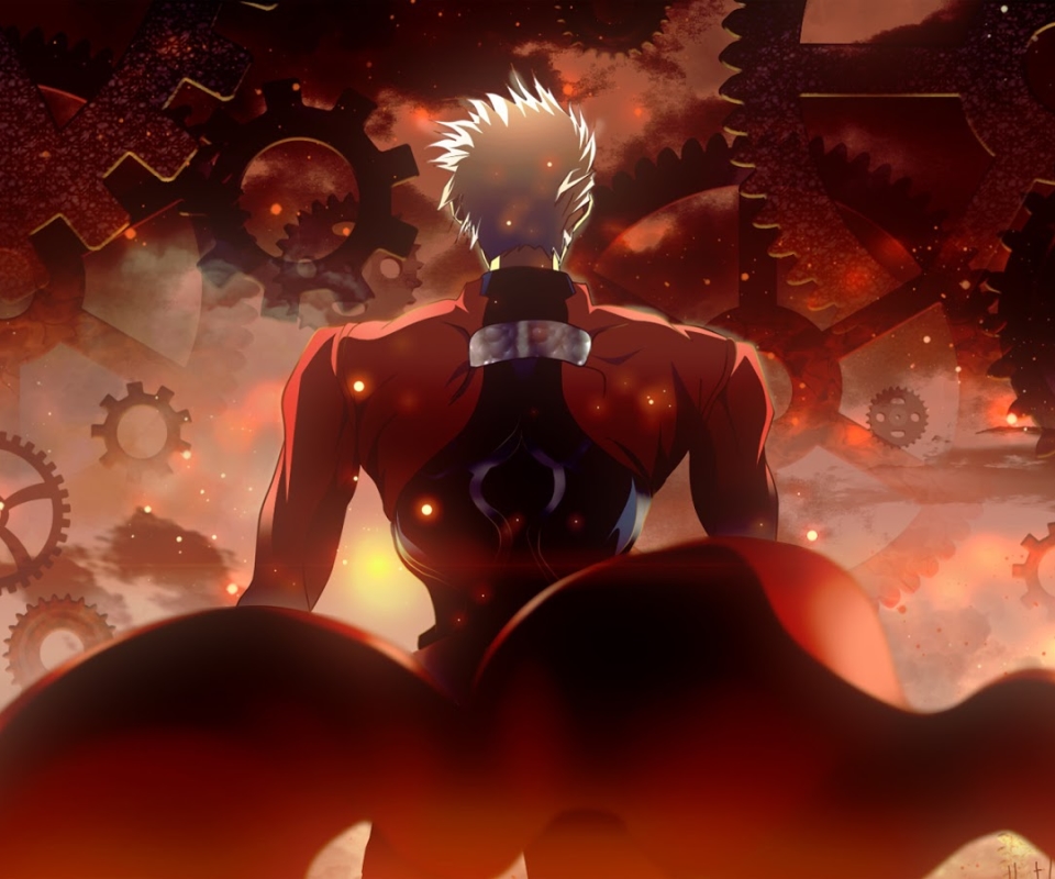 Handy-Wallpaper Animes, Fate/stay Night: Unlimited Blade Works, Schicksalsserie kostenlos herunterladen.