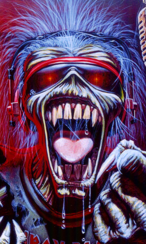 Download mobile wallpaper Music, Iron Maiden for free.