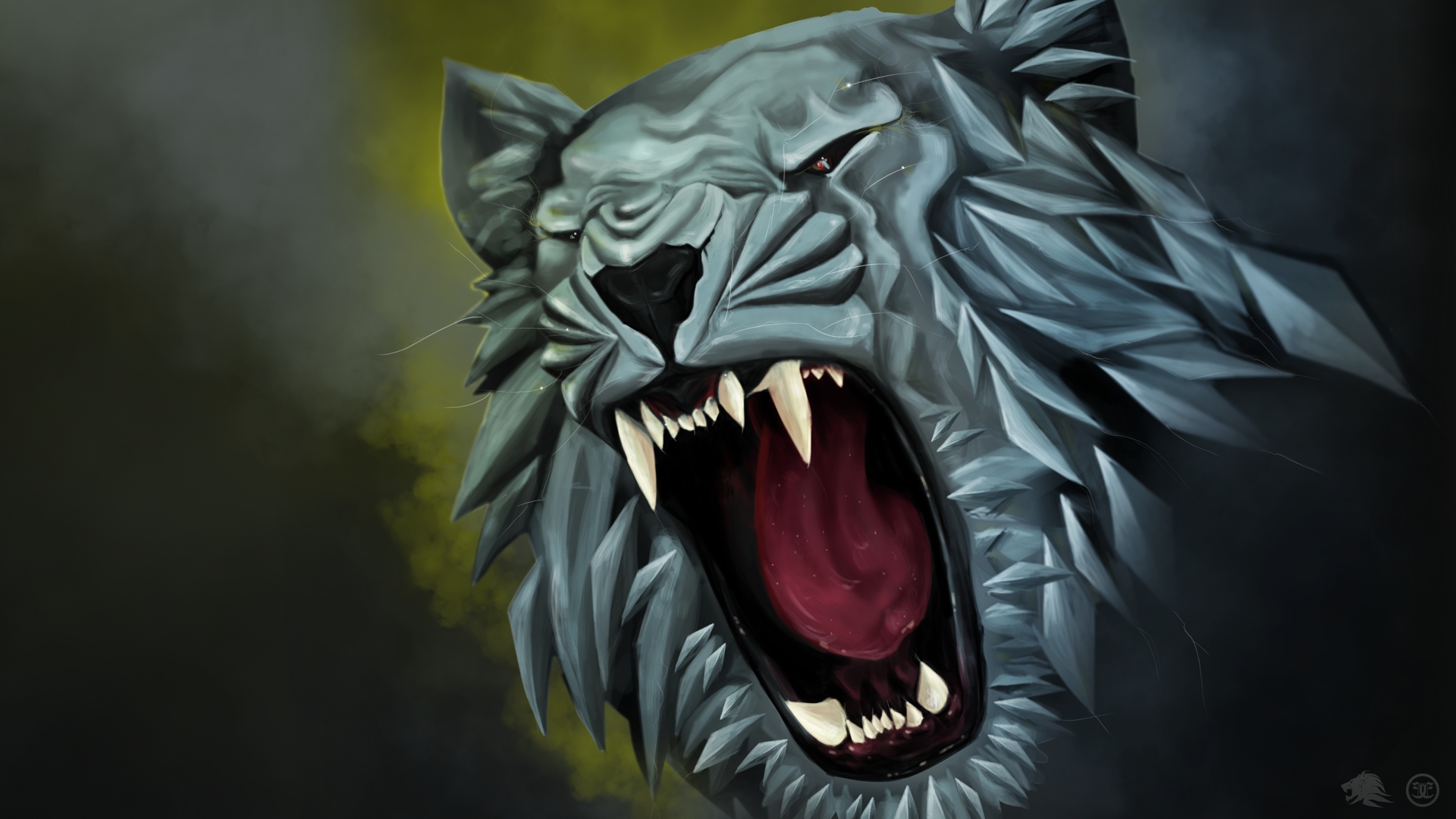 Download mobile wallpaper Fantasy Animals, Fantasy, Lion for free.