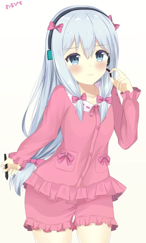 Descarga gratuita de fondo de pantalla para móvil de Animado, Eromanga Sensei, Sagiri Izumi.